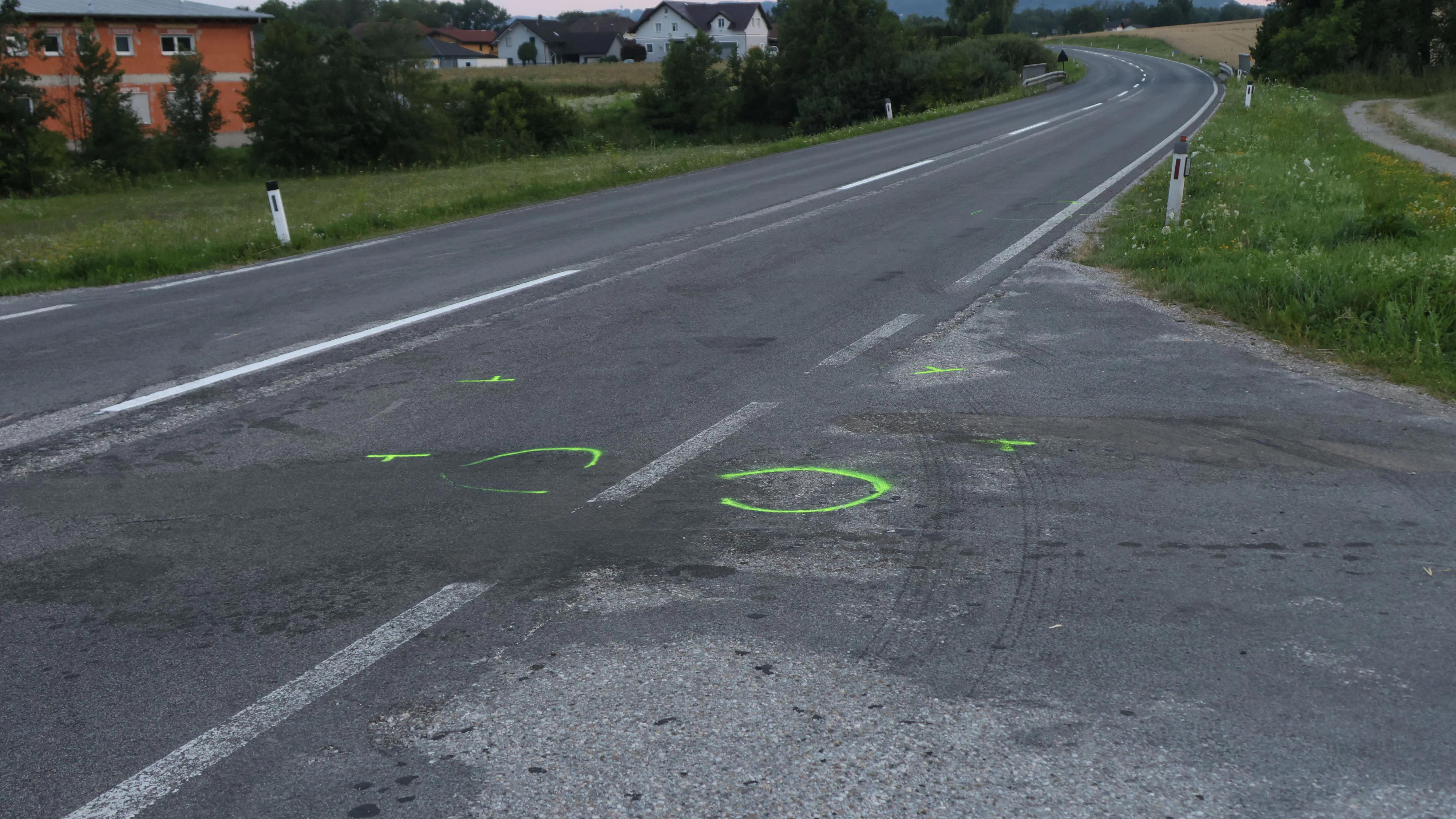 Tödlicher Motorradunfall in Rottenbach, Bezirk Grieskirchen, am 14. Juli 2026