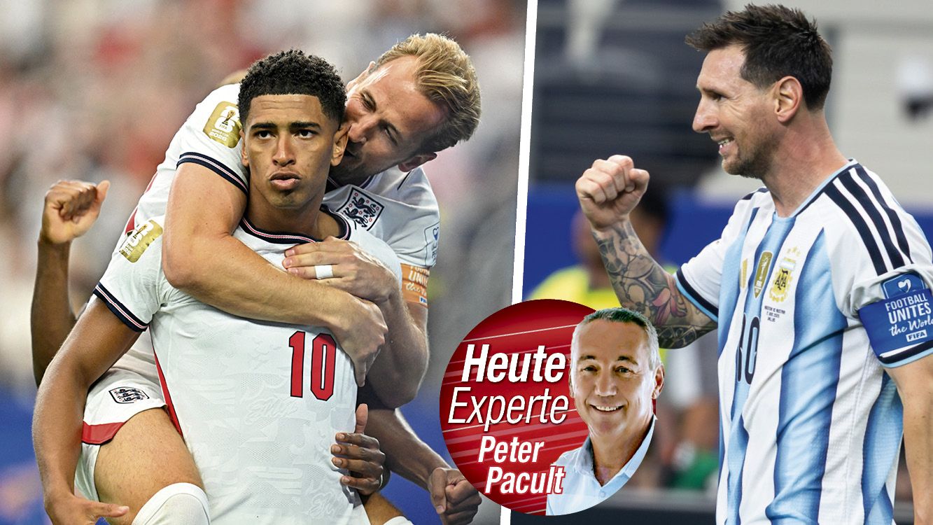 Im zweiten WM-Halbfinale fordert England Titelverteidiger Argentinien.
