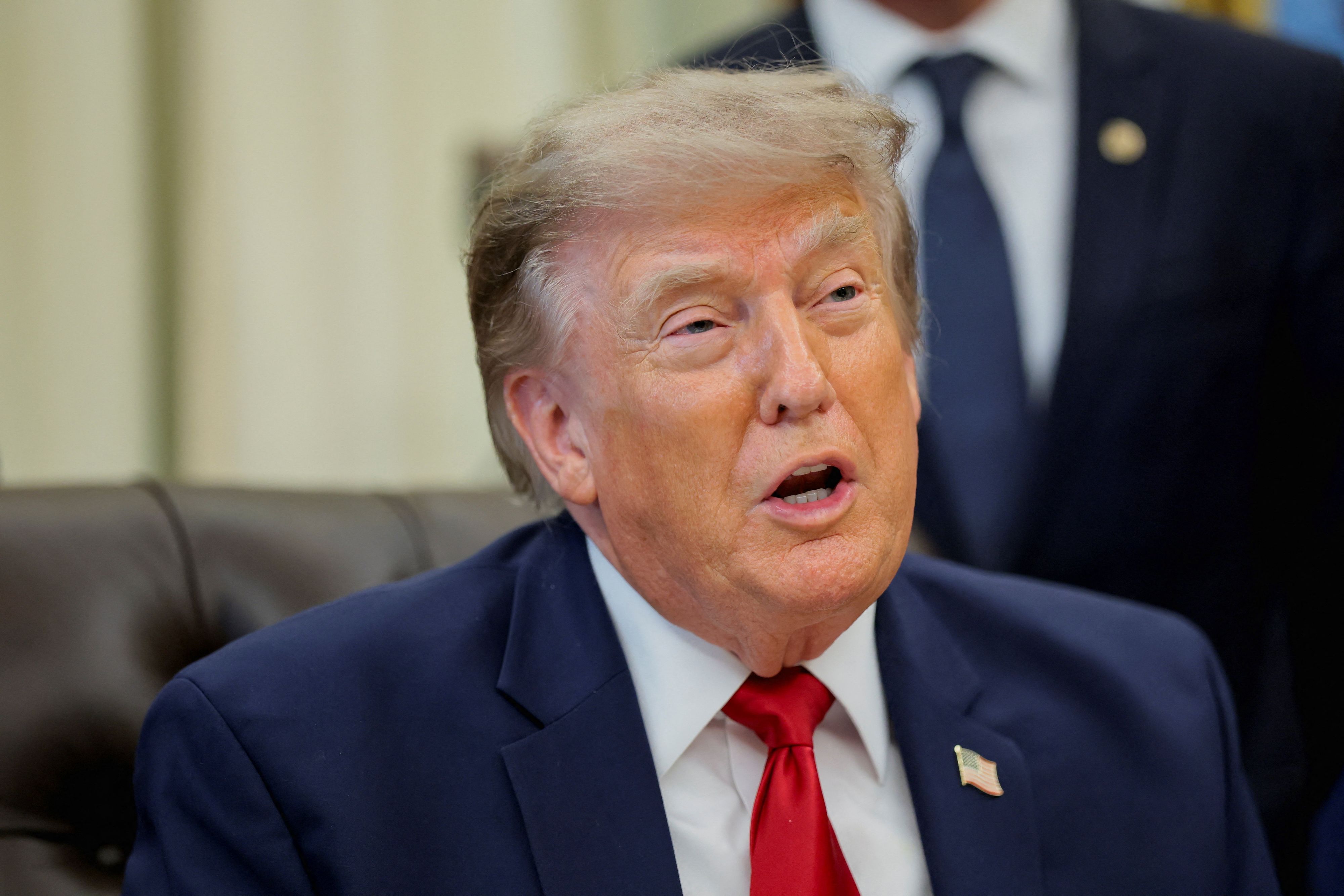 US-Präsident Donald Trump zeigte sich optimistisch, was eine Einigung mit dem Iran betrifft. 