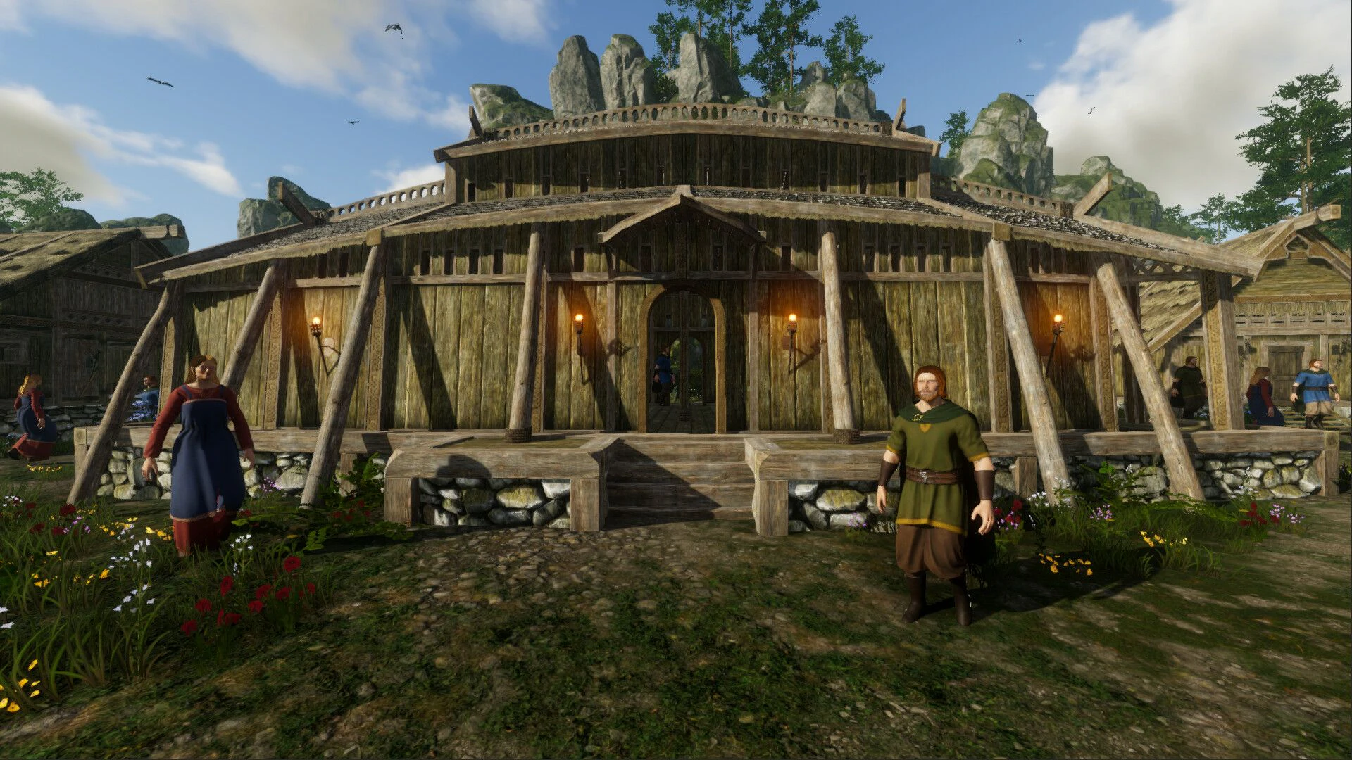 Ein Dorf bauen und ums Überleben kämpfen: "Viking Frontiers" gibt es jetzt auch für PlayStation und Xbox.