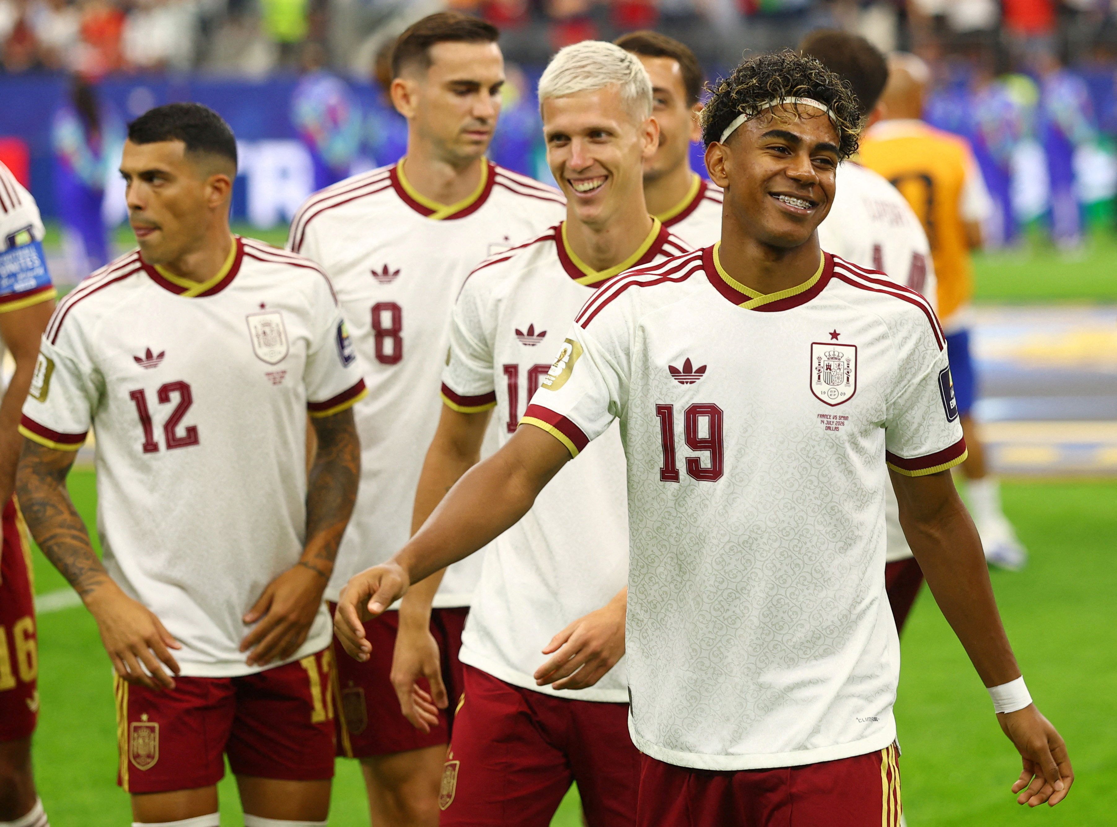 Spanien feiert den Einzug in das WM-Finale.