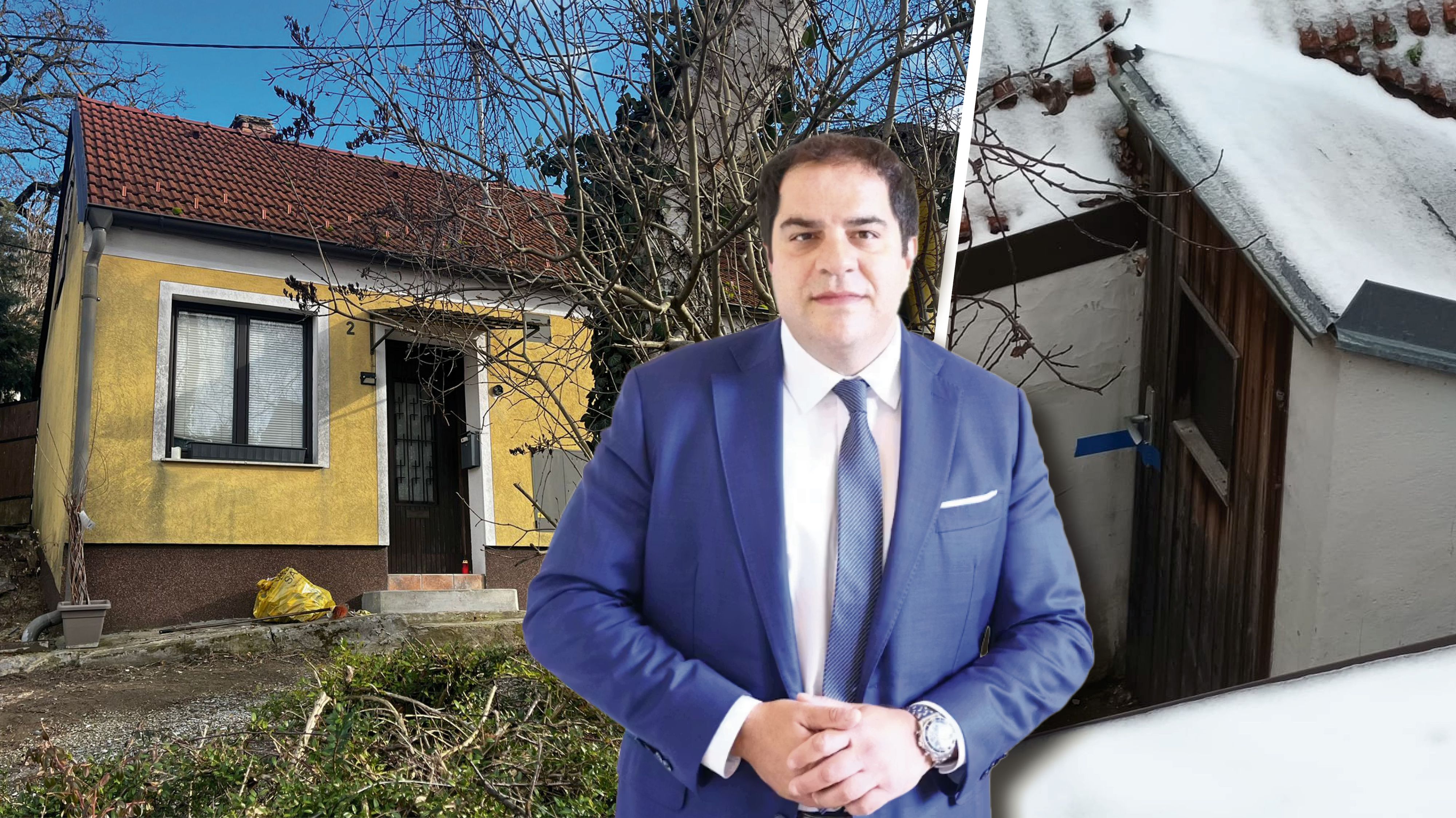 Tatort in Wilfersdorf und der Weinkeller; Anwalt Sascha Flatz vertritt den Angeklagten