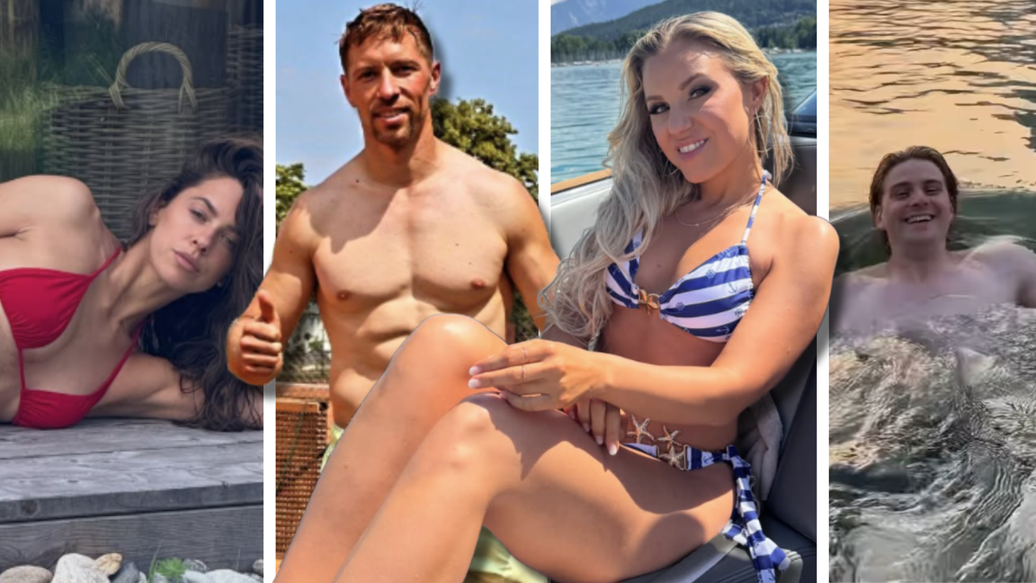 Stars wie Mai, Roselly, Holzner oder Gross zeigen sich in Sommer-Laune.