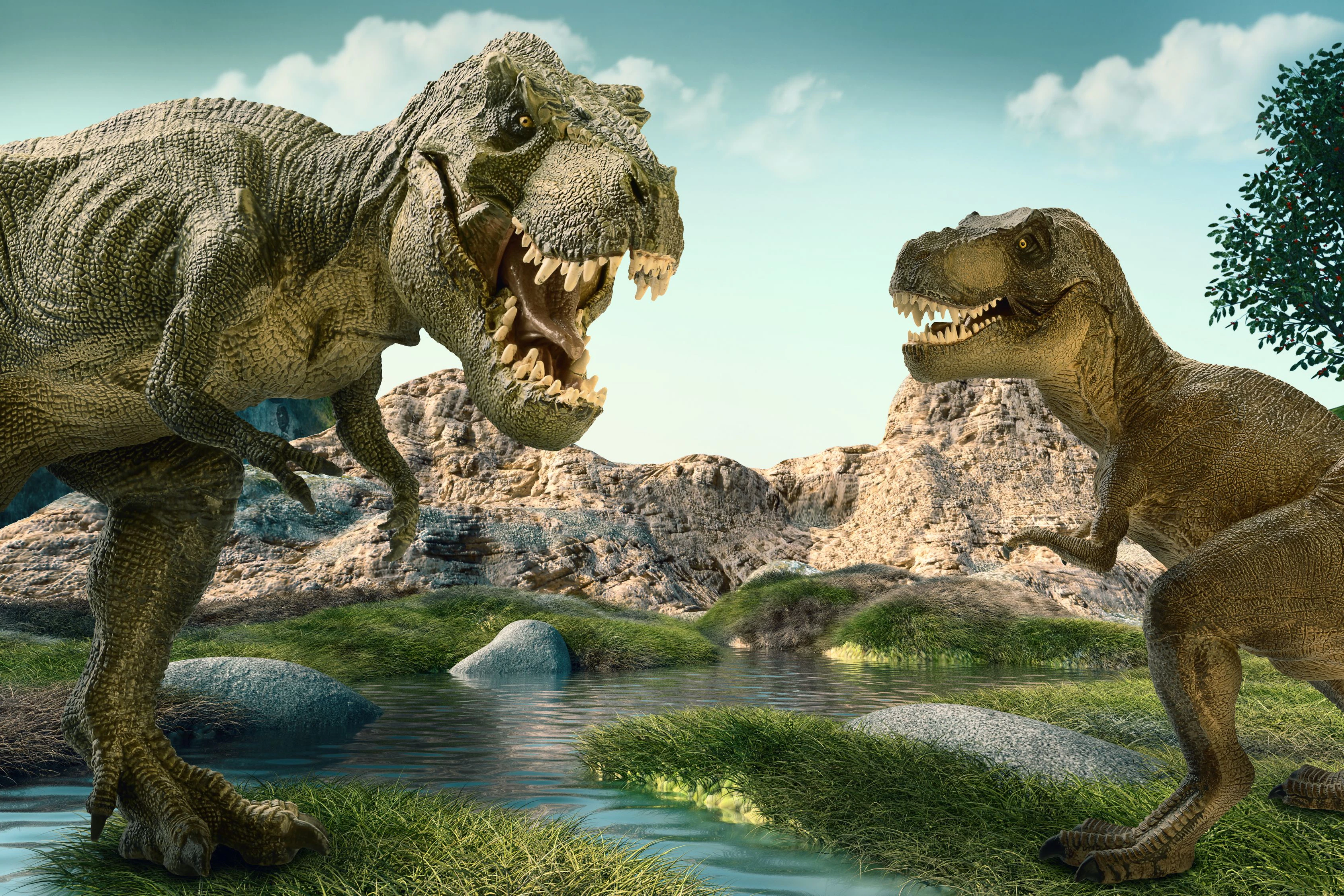 So oder so ähnlich wird "Gus" zu seinen Lebzeiten vor 67 Millionen Jahren ausgesehen haben