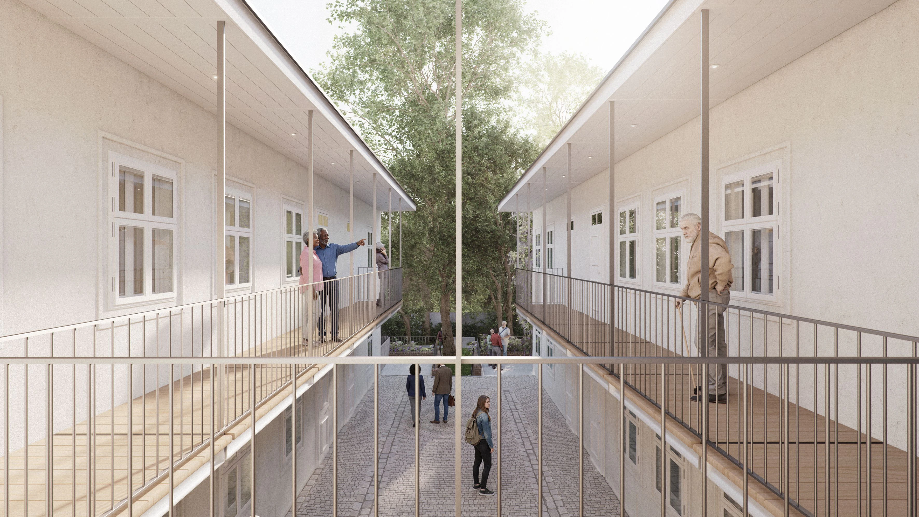 Im Obergeschoß wird eine neue Dauerausstellung eingerichtet.