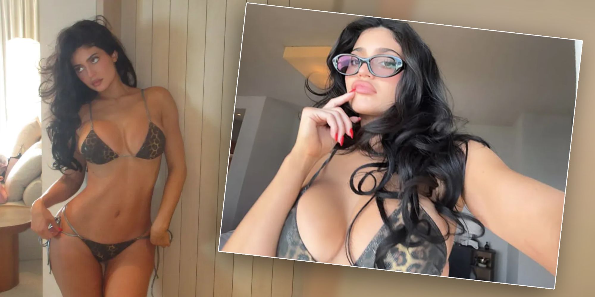 Kylie Jenner heizt ihren Followern ein.