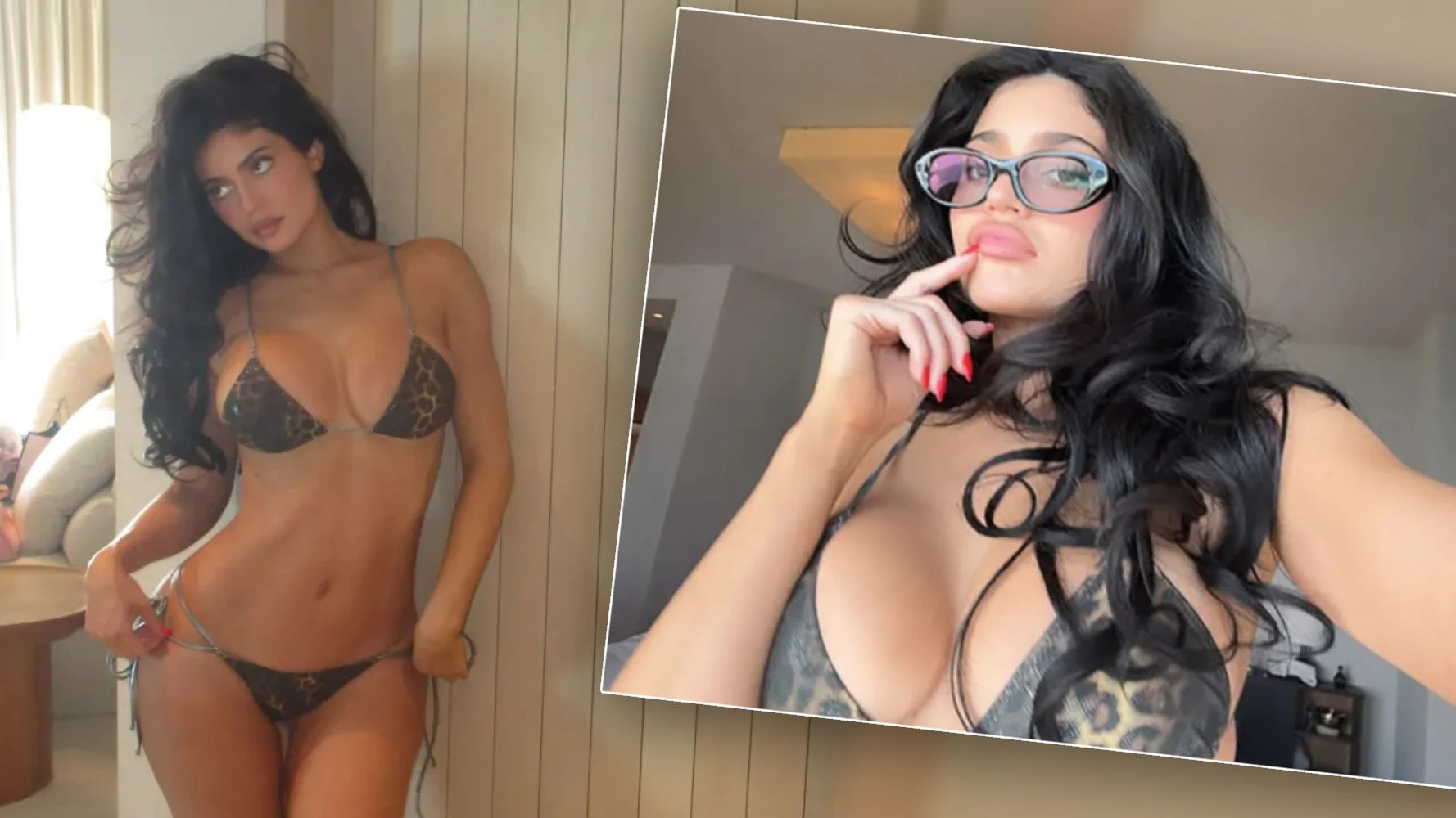 Kylie Jenner heizt ihren Followern ein.
