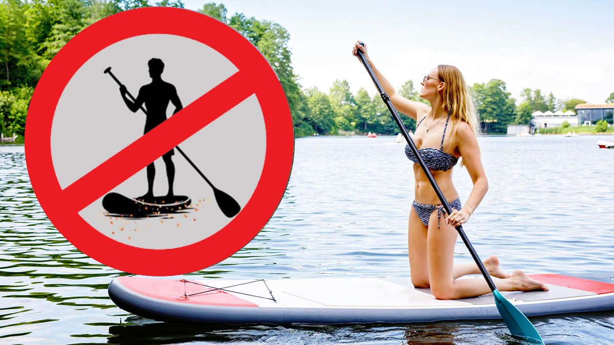 Heute.at - SUP auf beliebtem Kärntner Badesee komplett verboten