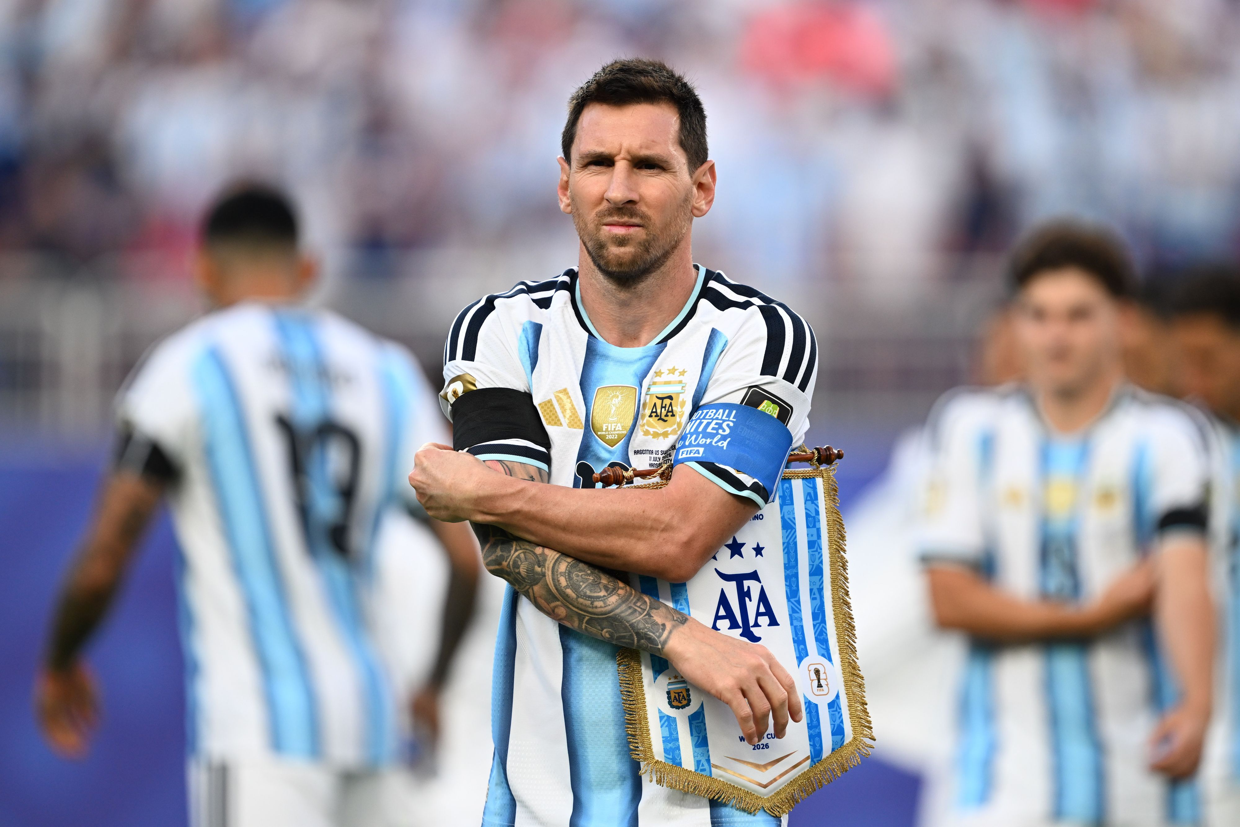 Superstar Lionel Messi.