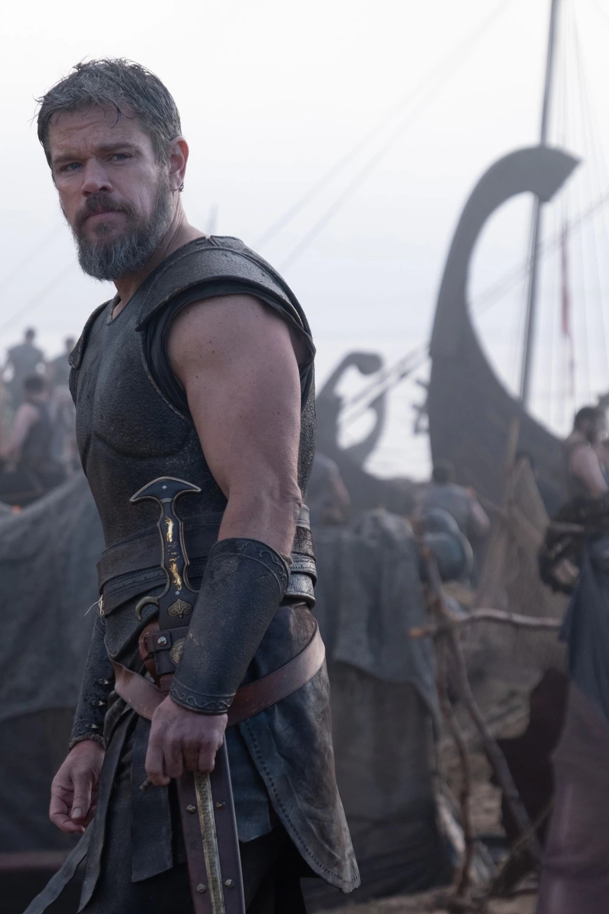 Beherrscht diesen Sommer die Leinwände: Hollywoodstar Matt Damon als Odysseus in der Verflimung von Christopher Nolan