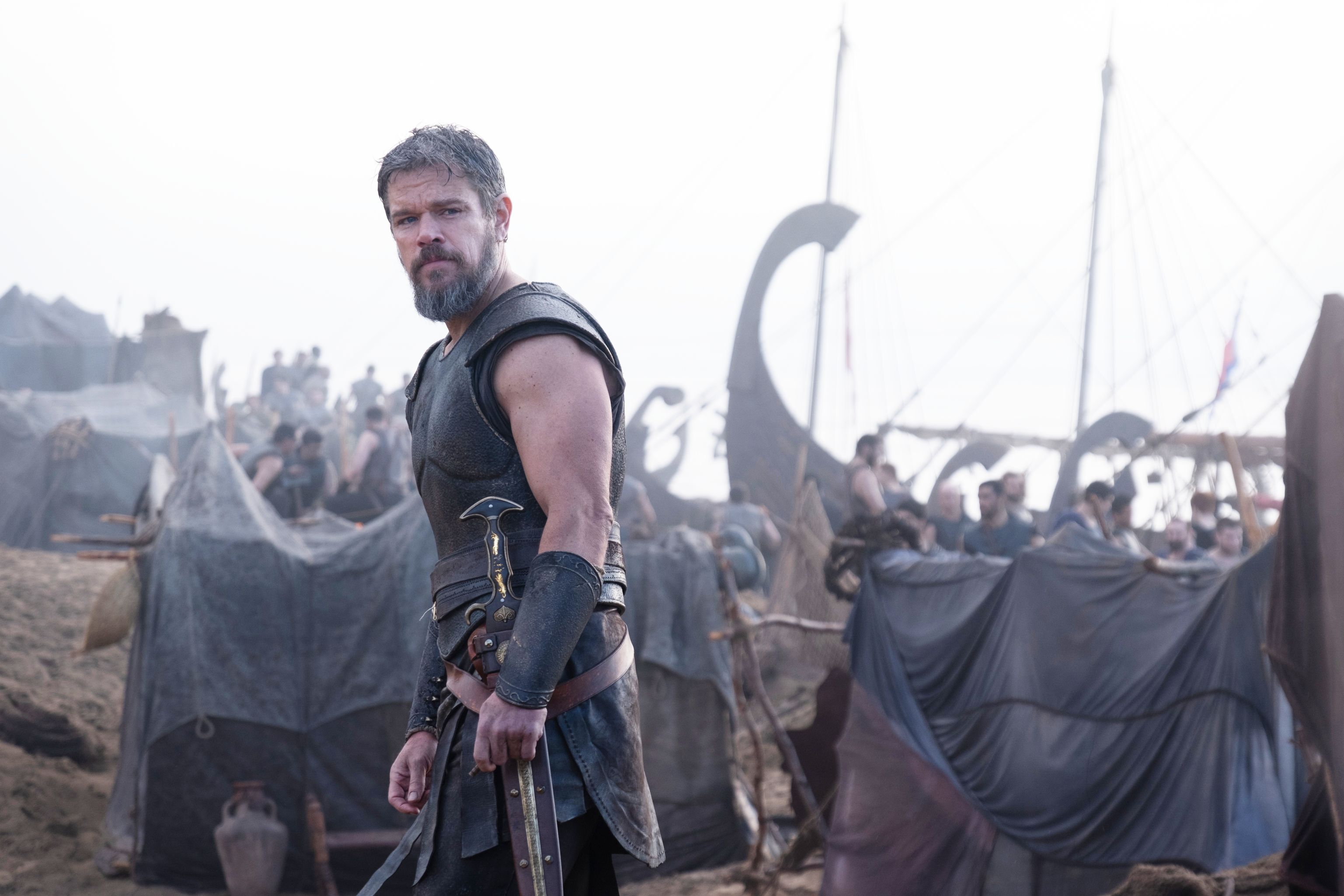 Matt Damon spielt Odysseus, den legendären König von Ithaka, im Kinofilm 