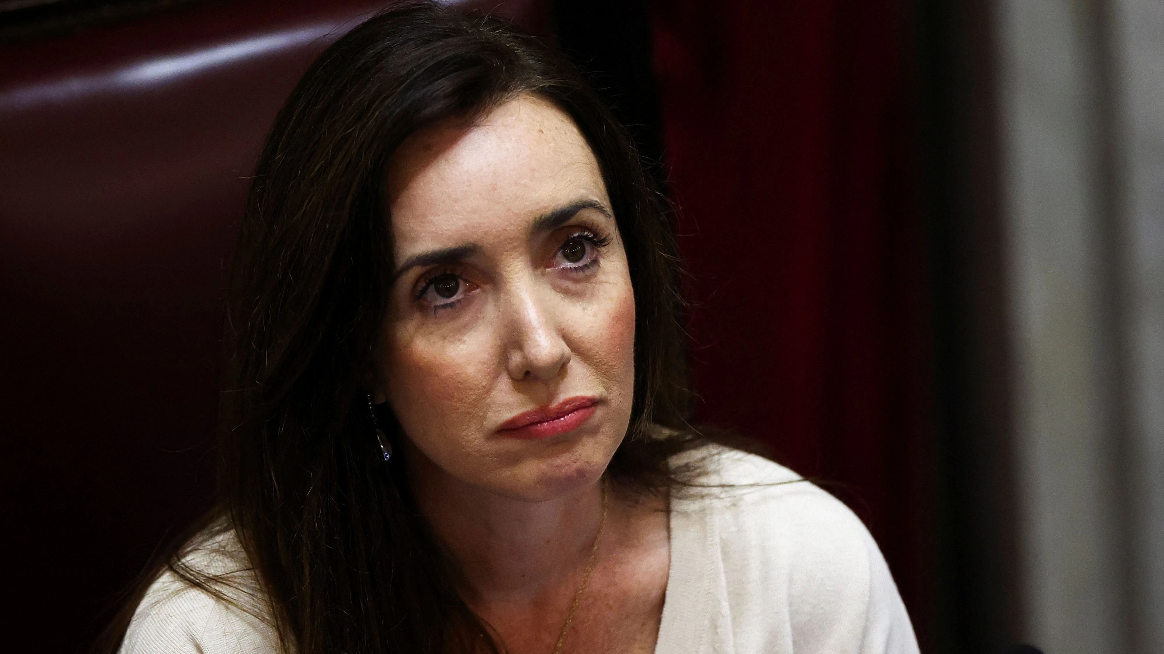Victoria Villarruel , die Vizepräsidentin Argentiniens. 
