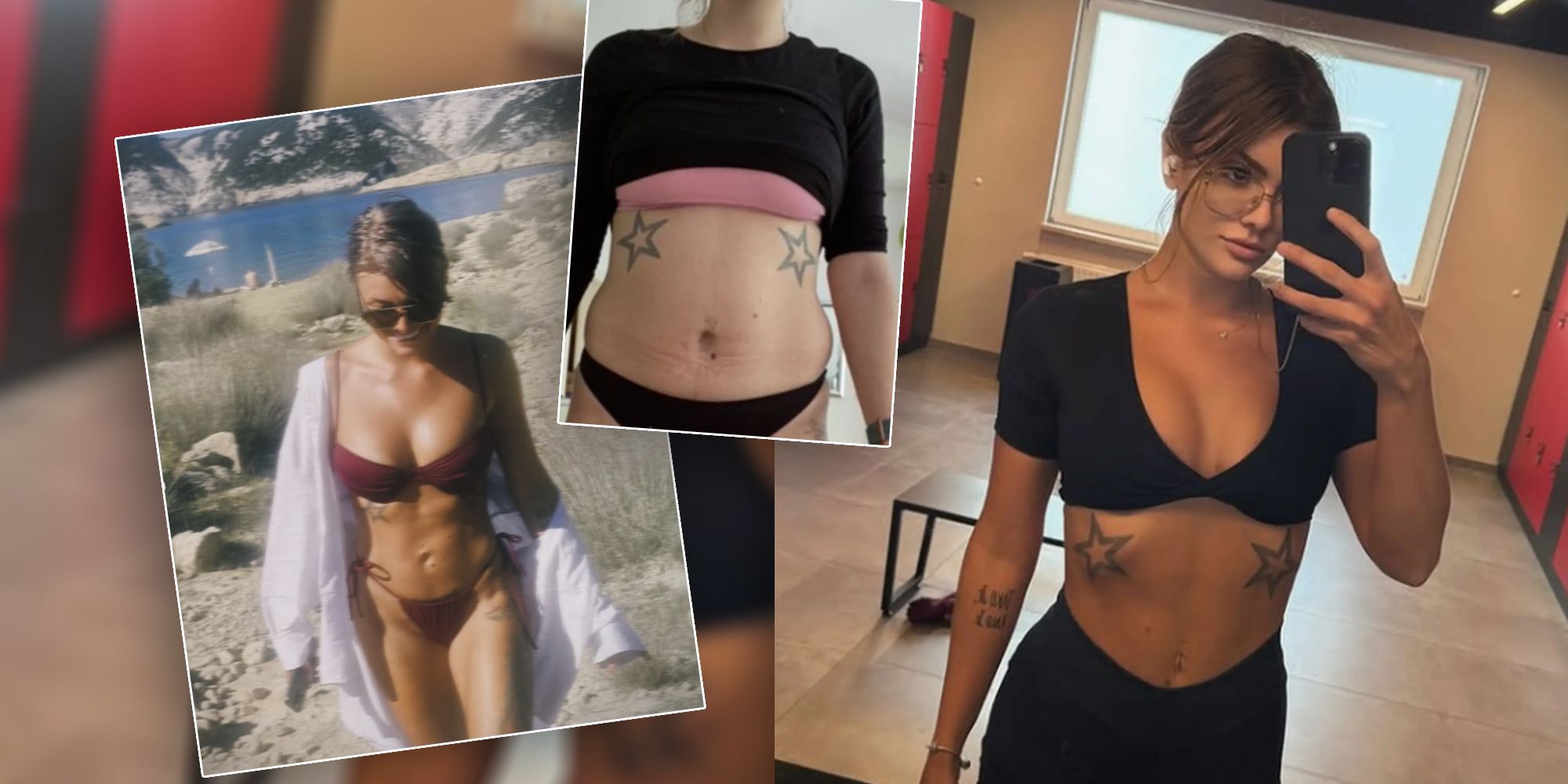 Ella ist stolz auf ihre Transformation.
