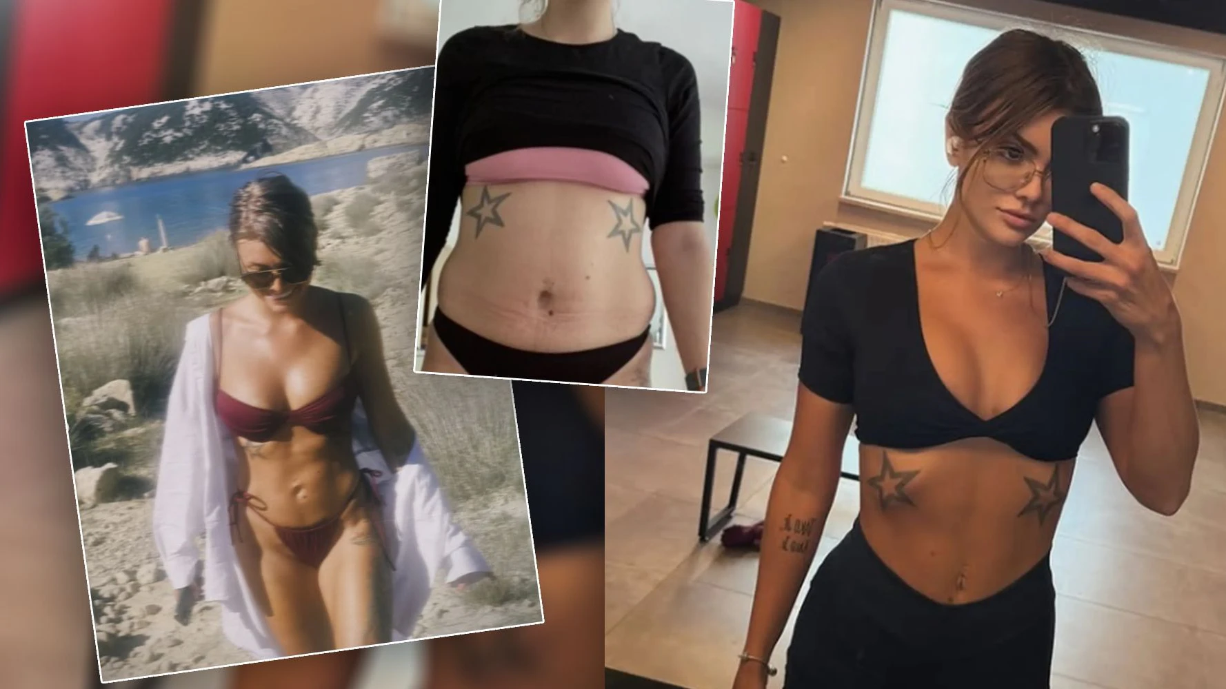 Ella ist stolz auf ihre Transformation.