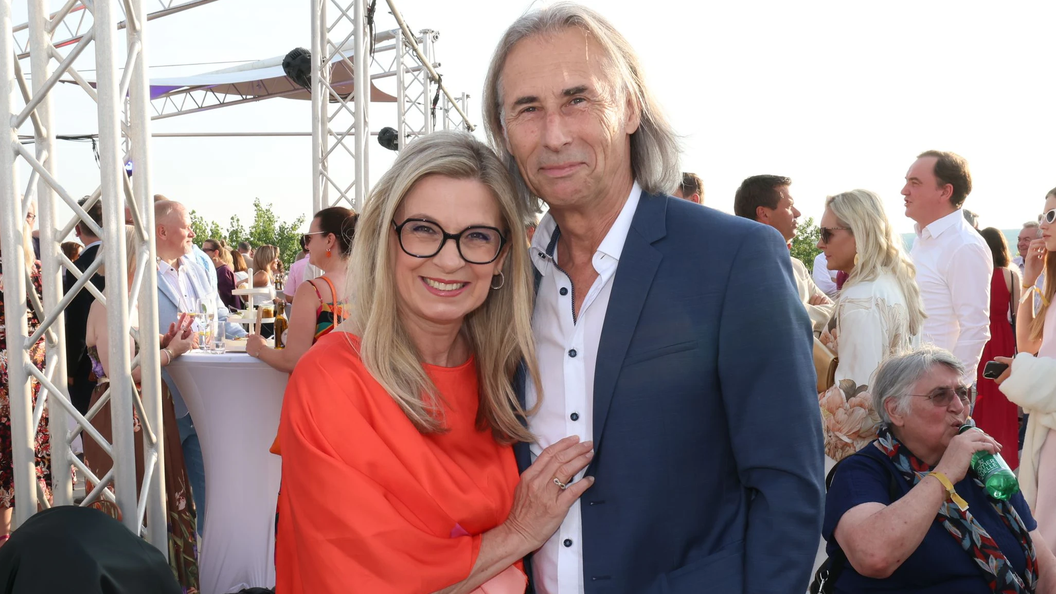 Christa Kummer mit ihrem Mann Franz Hofbauer