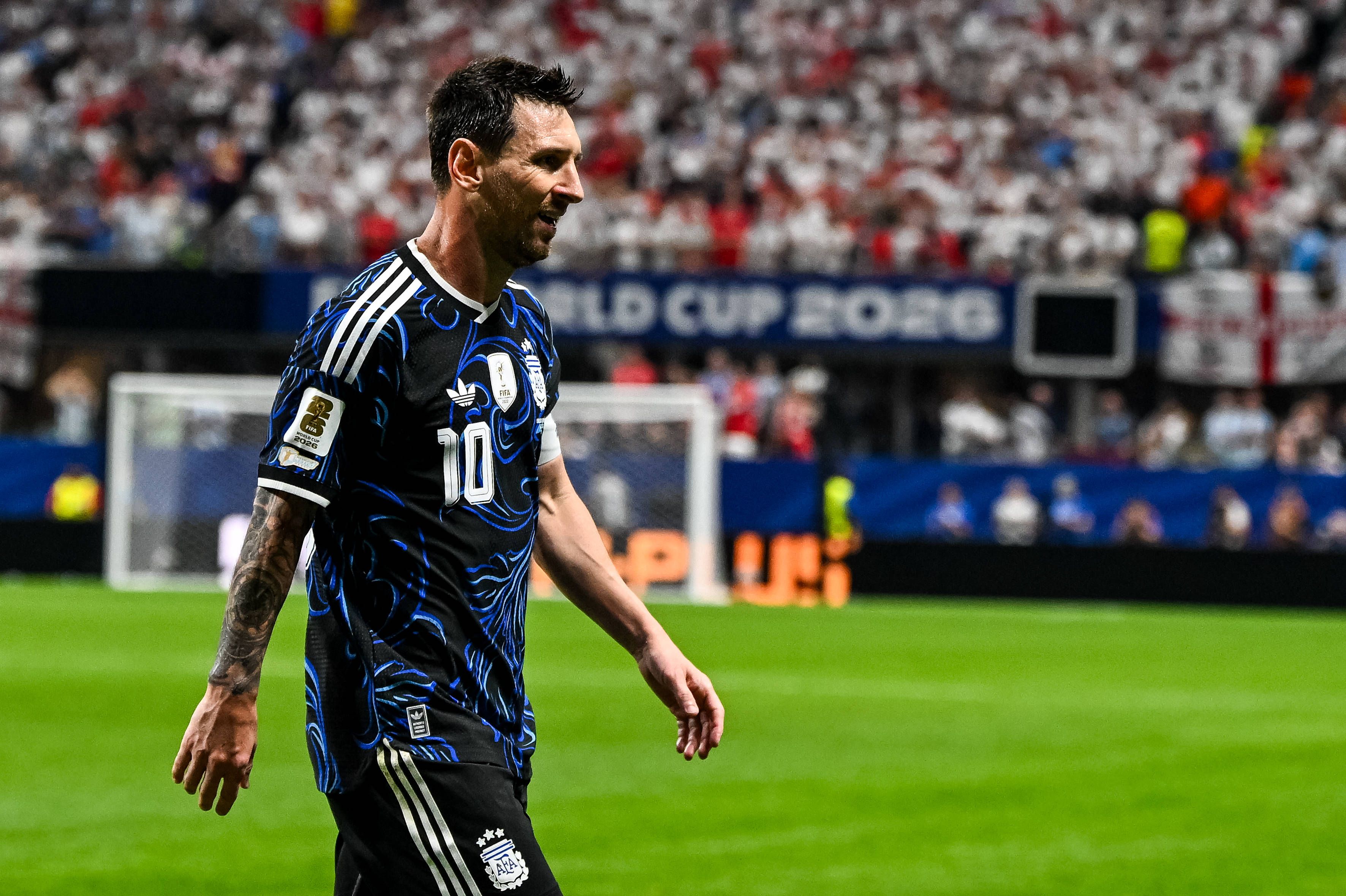 Argentiniens Fußball-Star Lionel Messi. 