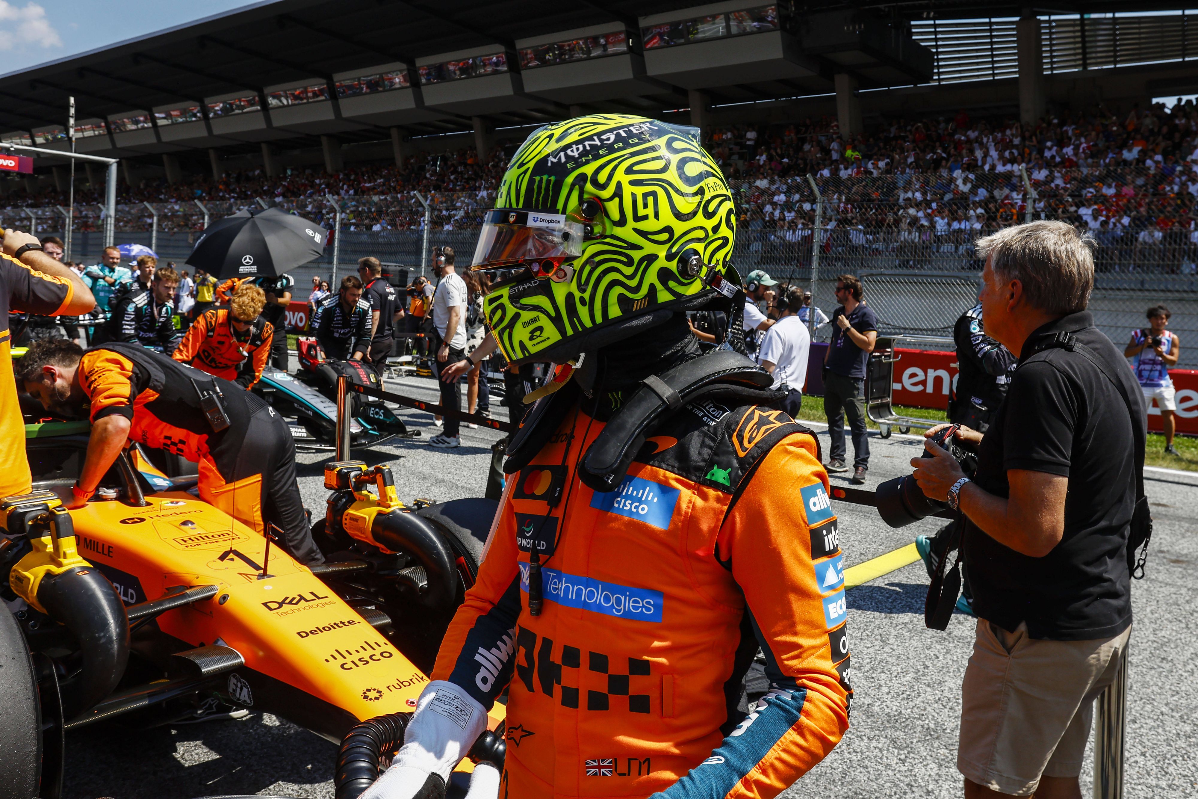 Formel-1-Pilot Lando Norris. 