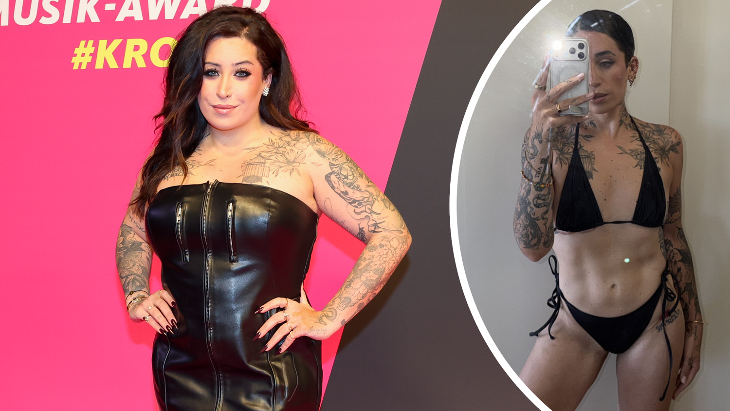 Ihre beeindruckende Veränderung teilte Jolina Mennen auf Instagram.