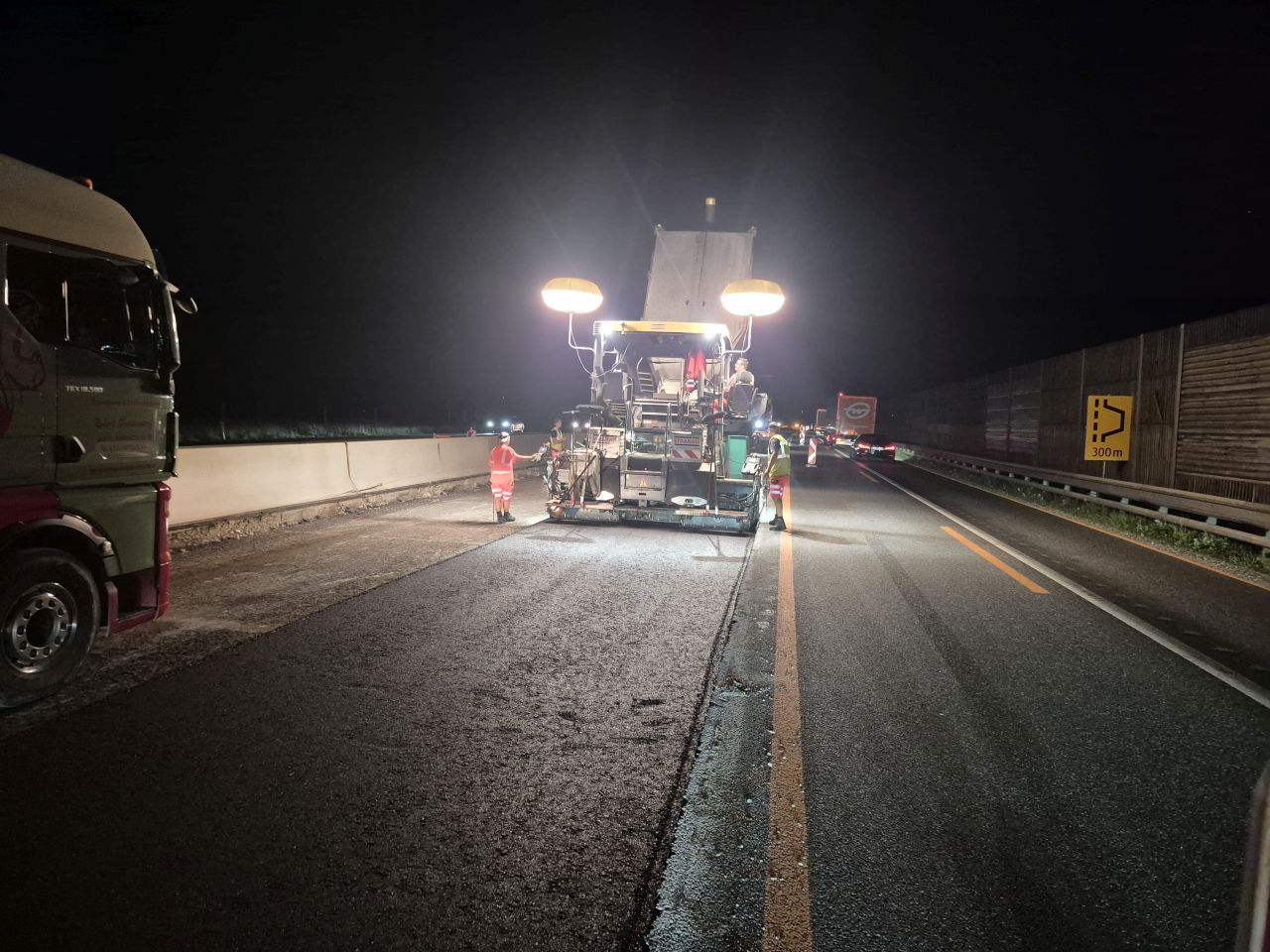 Die A1 bei St. Pölten