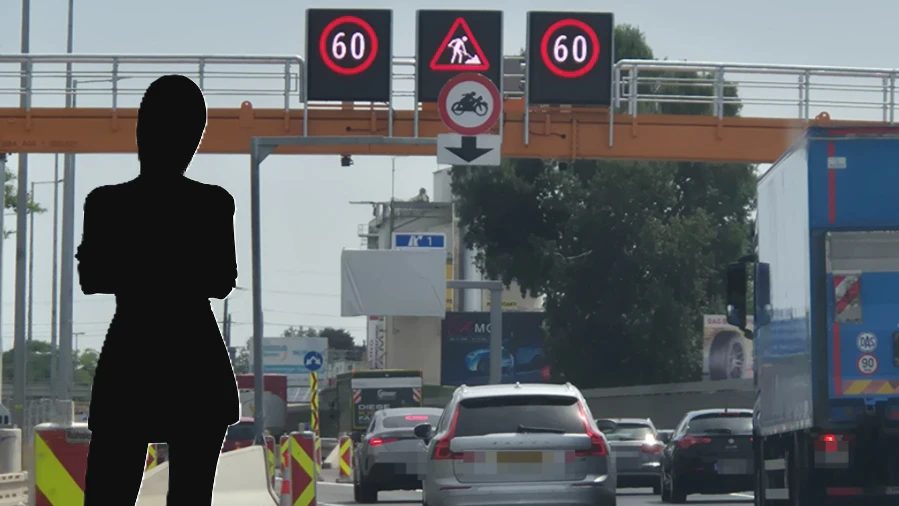 Baustelle auf A4