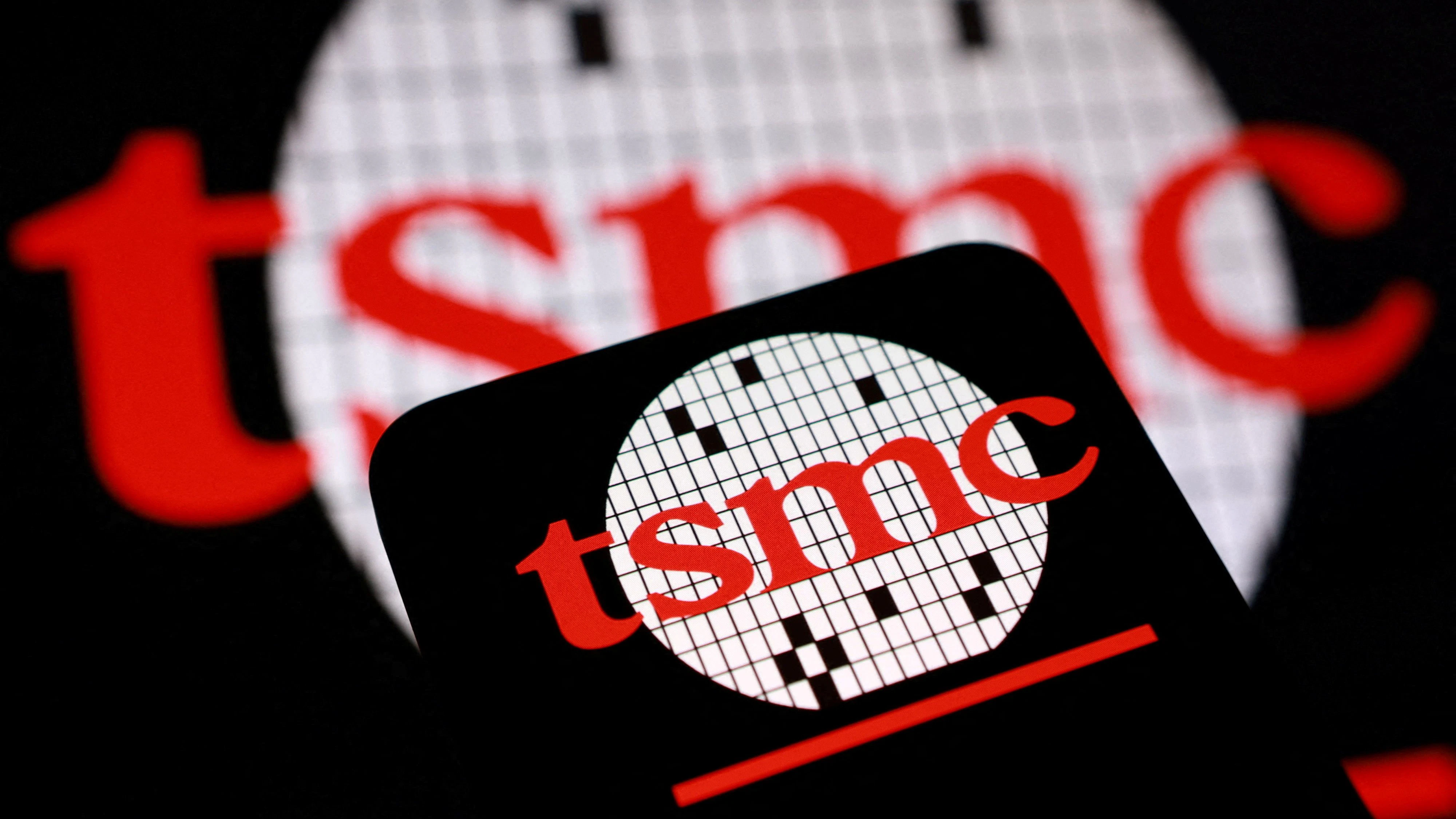 FILE PHOTO: The TSMC logo in this illustration taken June 11, 2026. REUTERS/Dado Ruvic/Illustration/File Photo