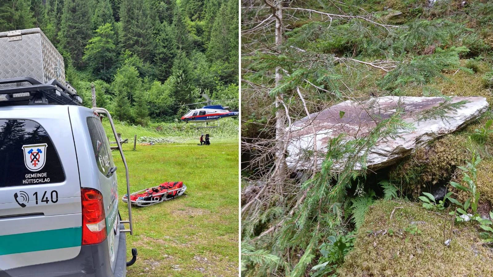 Heute.at - Felsbrocken stürzt herab – Wanderin (67) tot
