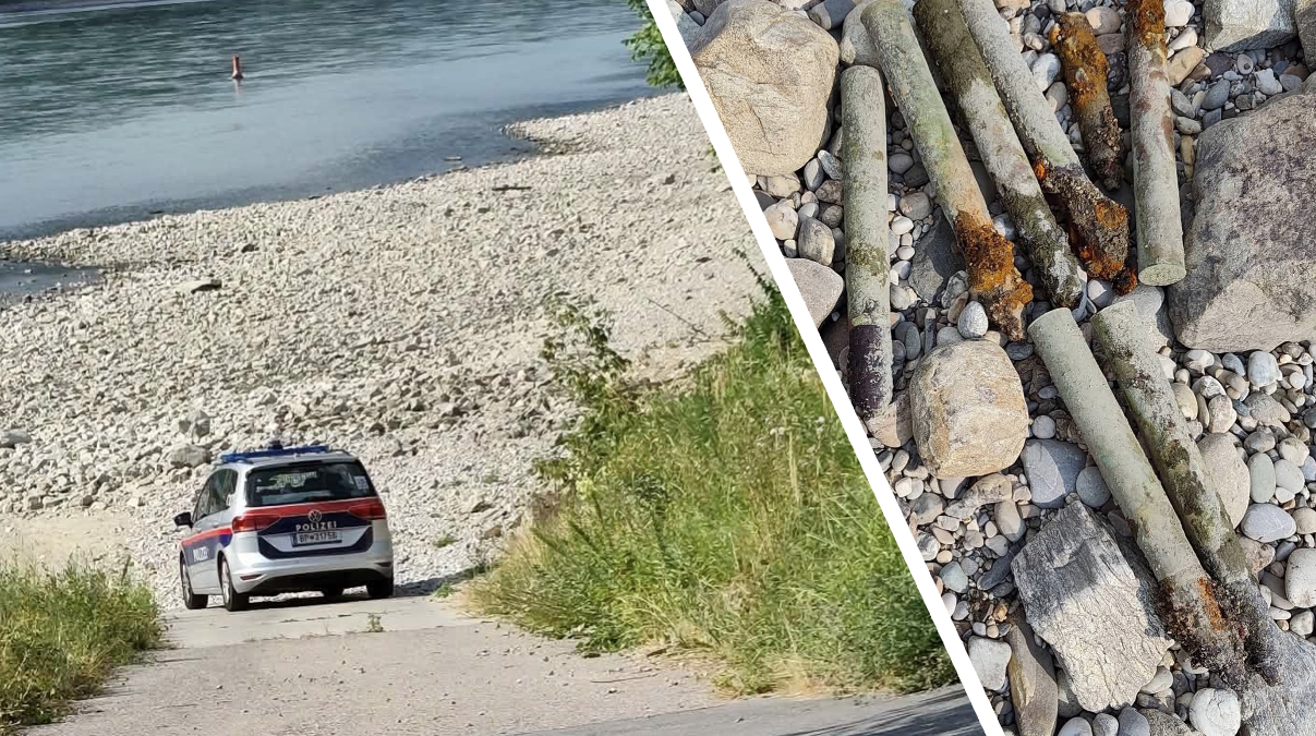 Die Einsatzkräfte sperrten den betroffenen Bereich ab, damit für Spaziergänger keine Gefahr bestand.