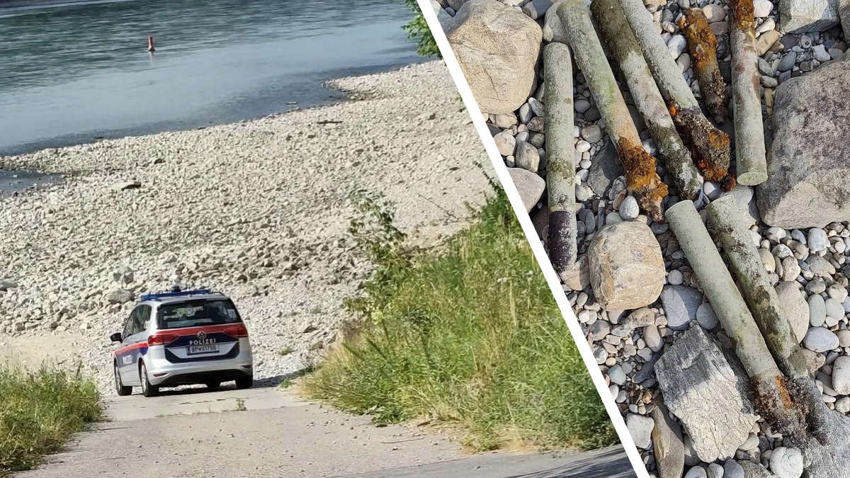 Die Einsatzkräfte sperrten den betroffenen Bereich ab, damit für Spaziergänger keine Gefahr bestand.