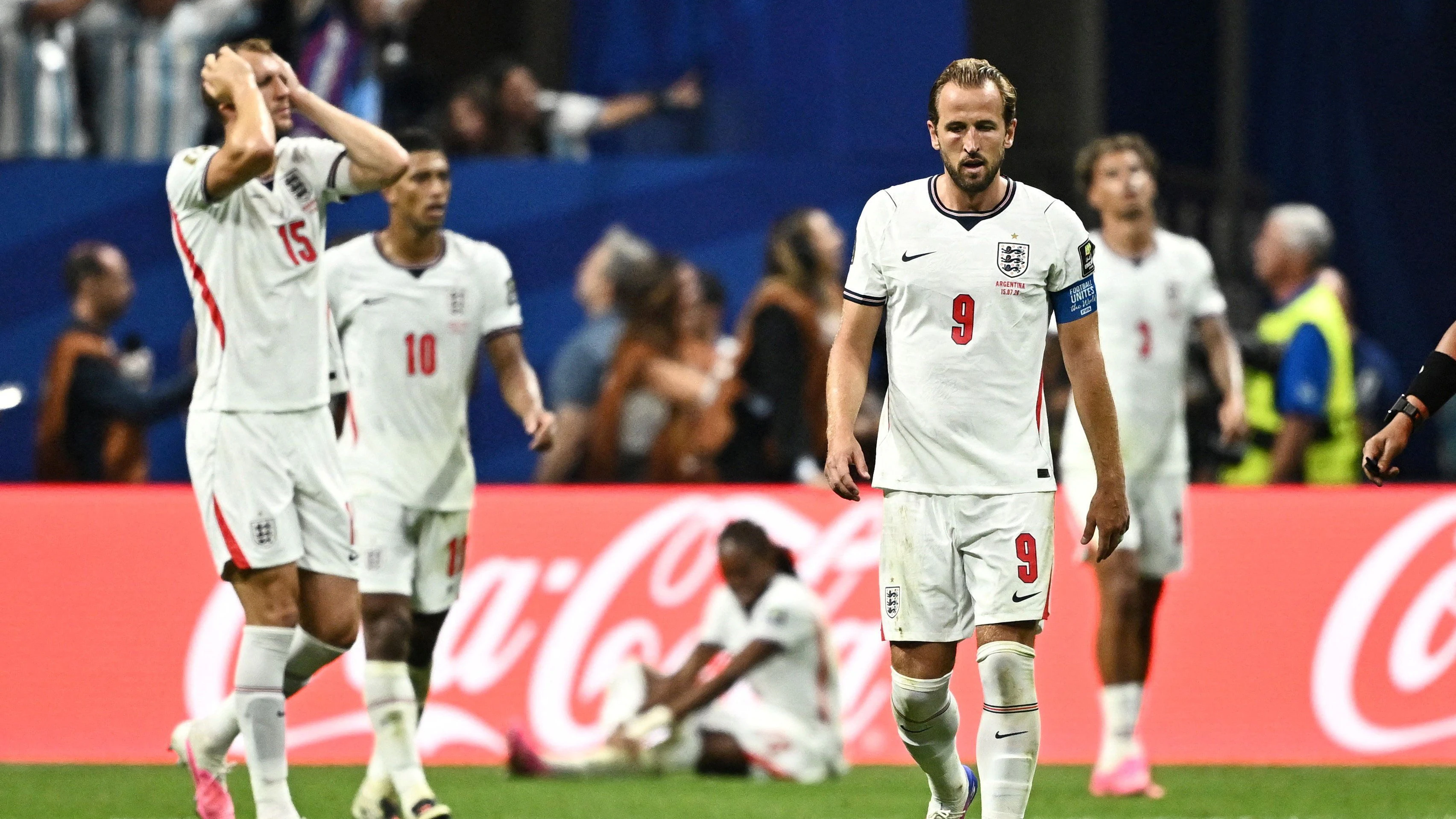 Englands Team schied im WM-Halbfinale aus. 