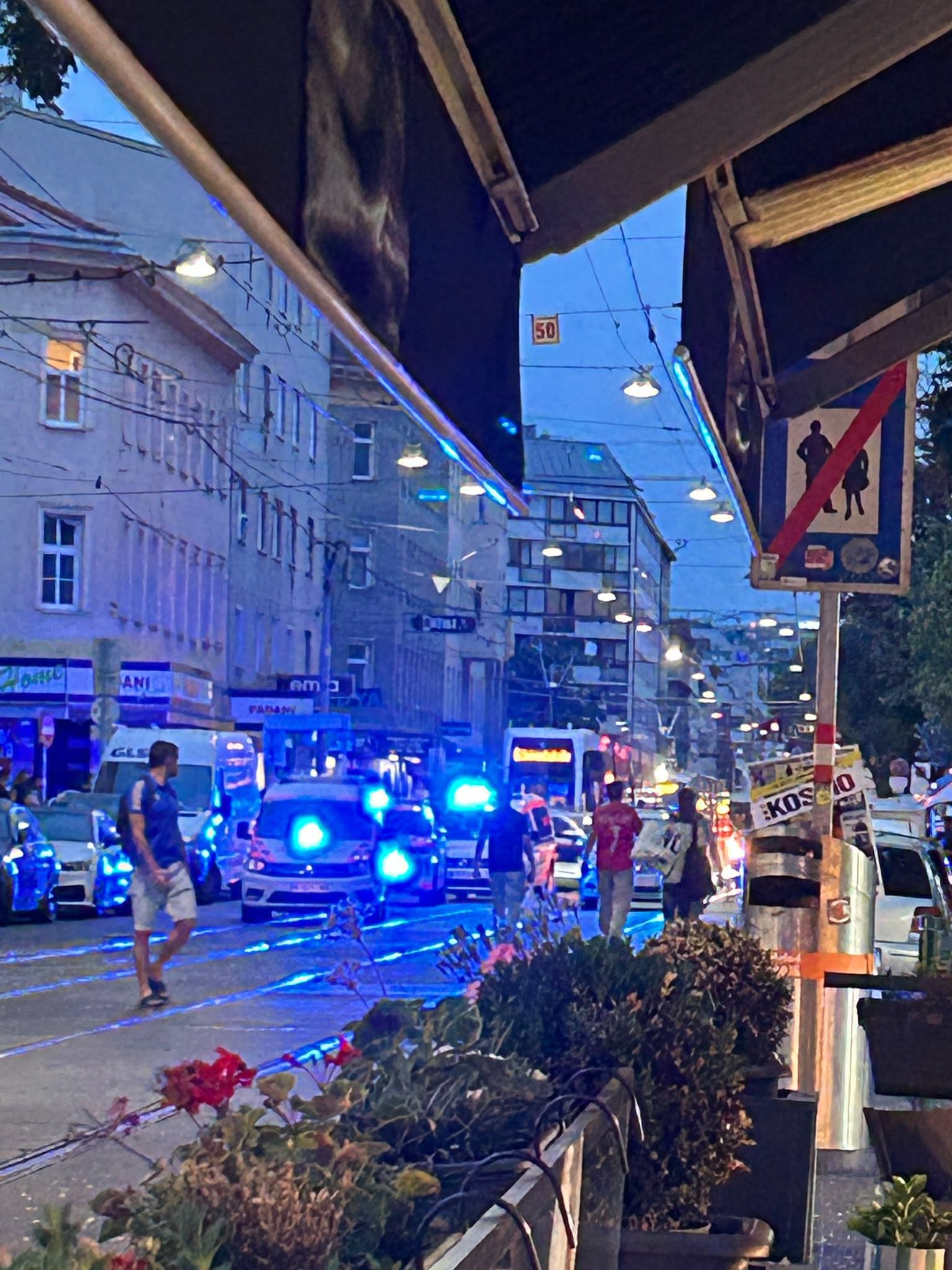 Nach der Messer-Attacke randalierten die Algerier wenig später im Spital.