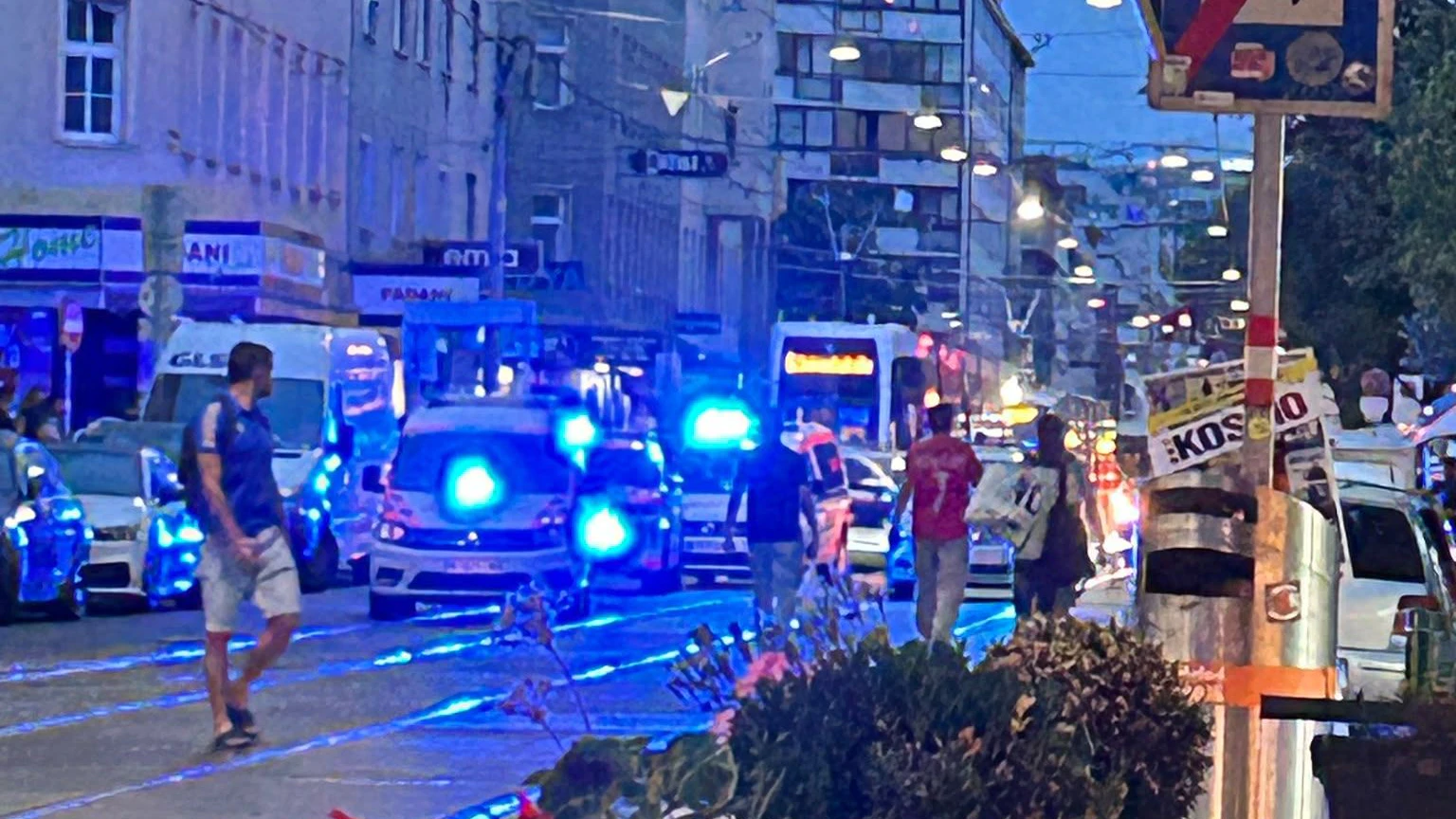 Nach der Messer-Attacke randalierten die Algerier wenig später im Spital.