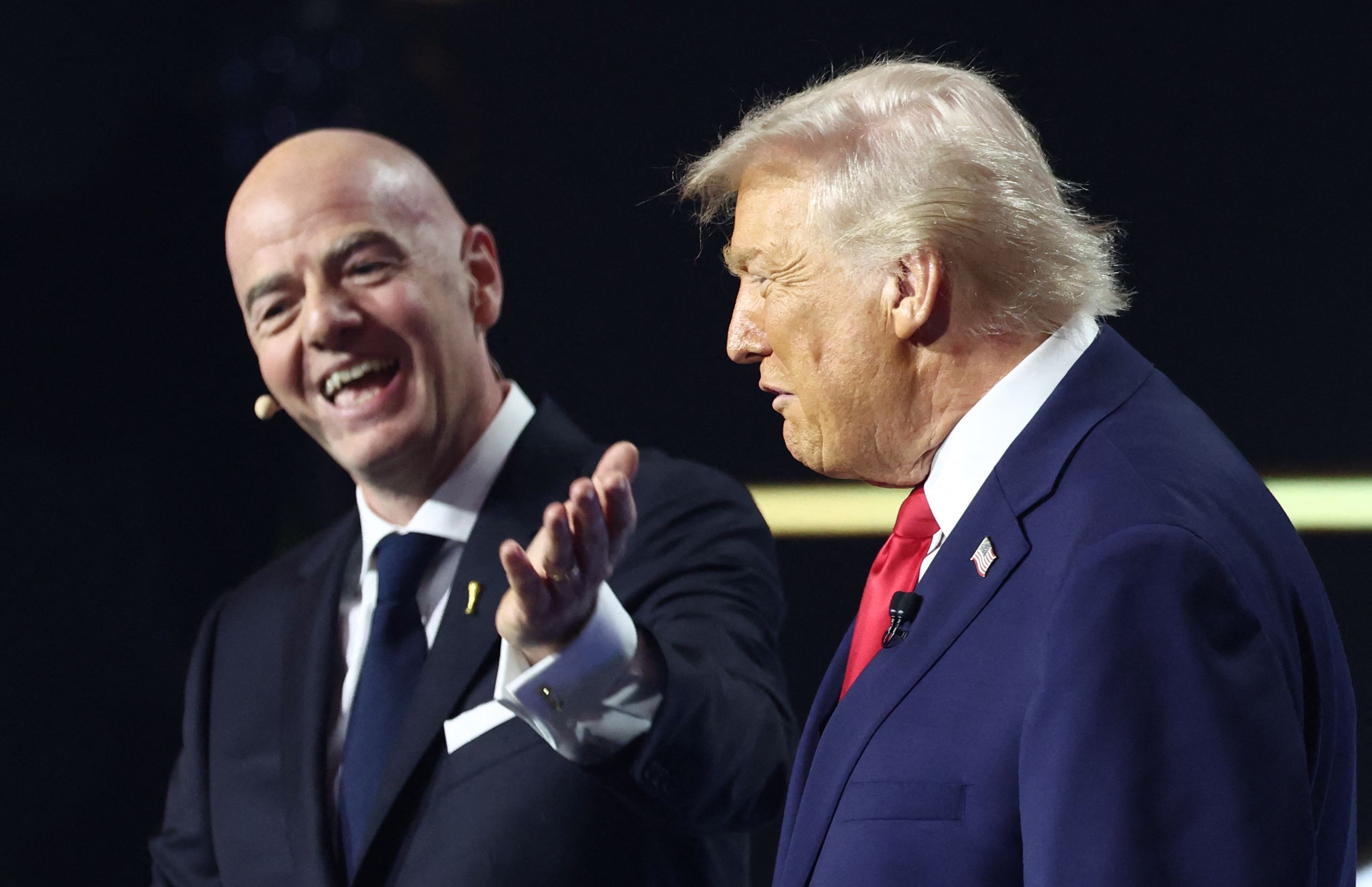 Donald Trump und Gianni Infantino