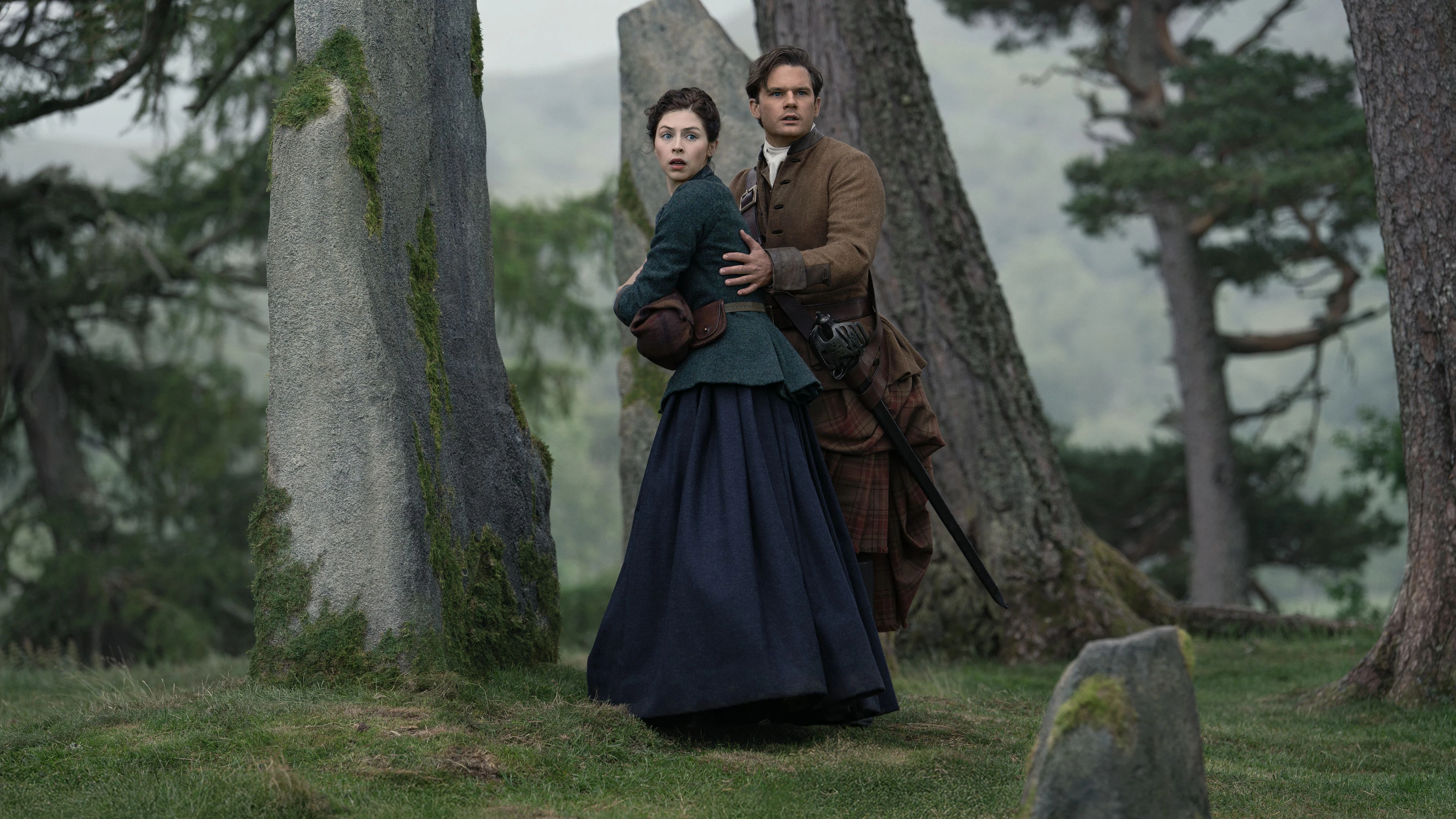 Erste Bilder aus der zweiten Staffel der Serie "Outlander: Blood of My Blood".
