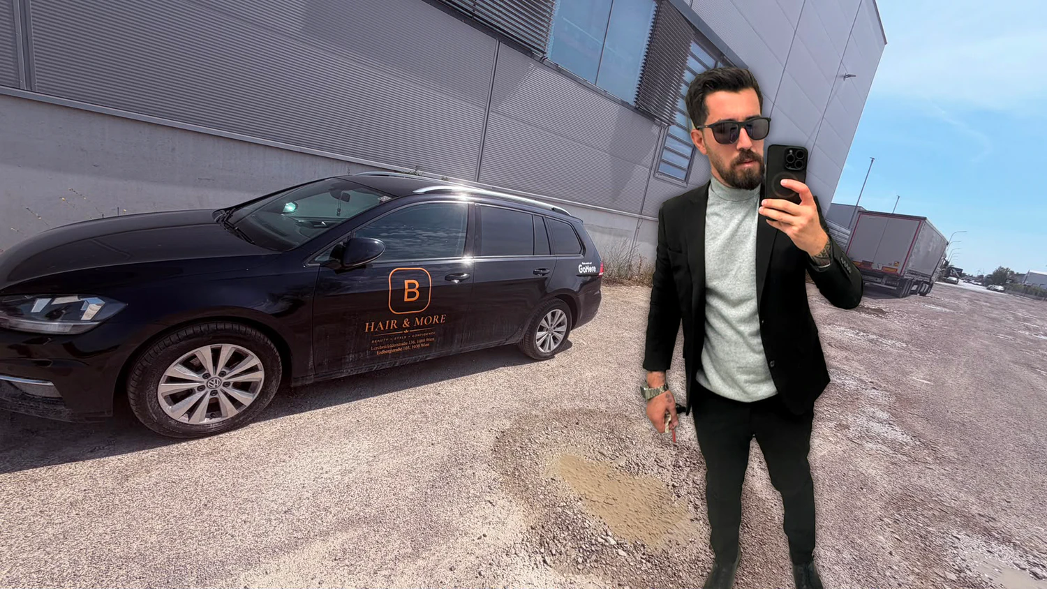 Heute.at - Friseur vermietet sein Auto – dann wird es gestohlen