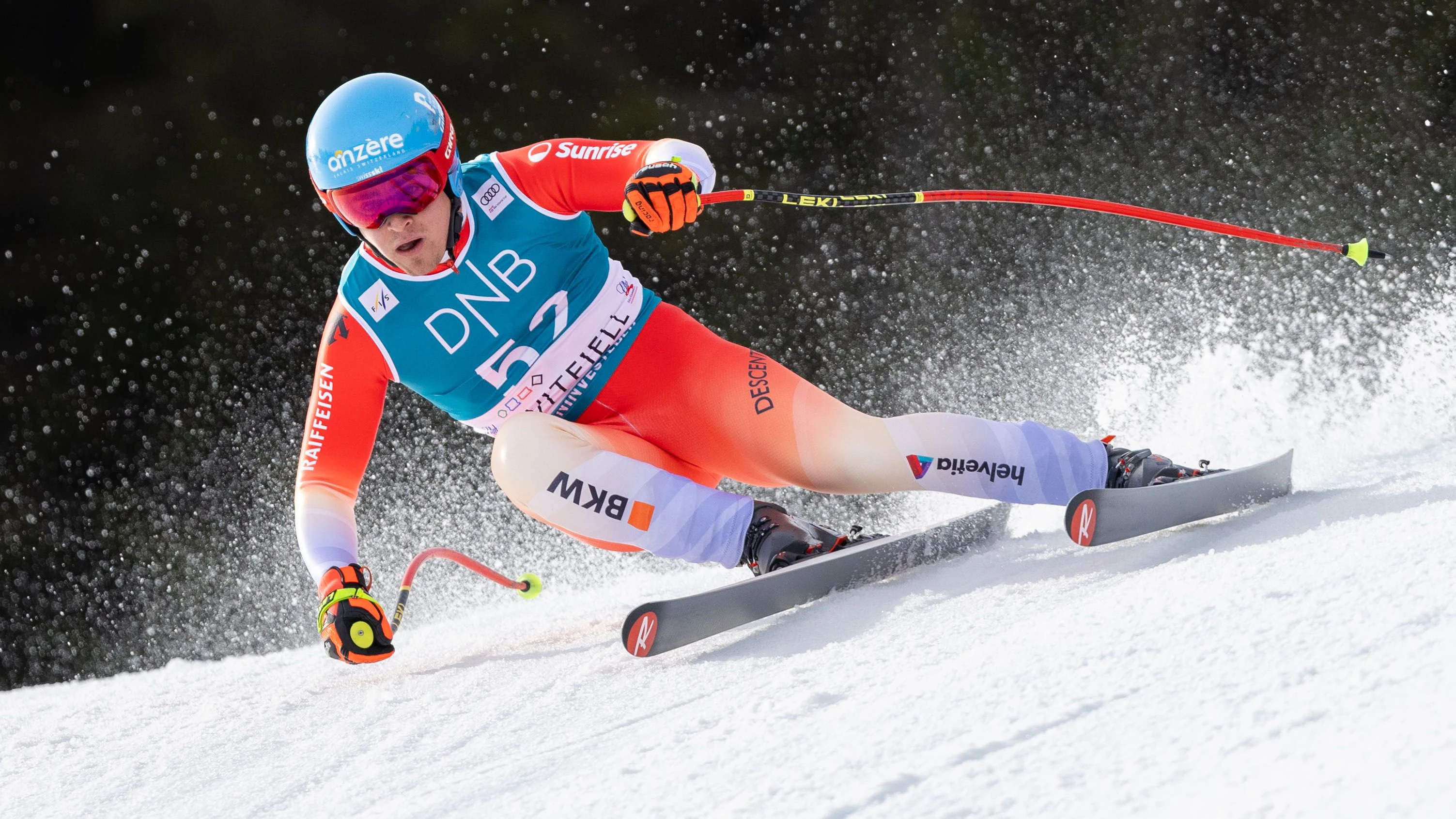 Der Schweizer Skifahrer Christophe Torrent geht mit 26 Jahren in Sportler-Pension. 