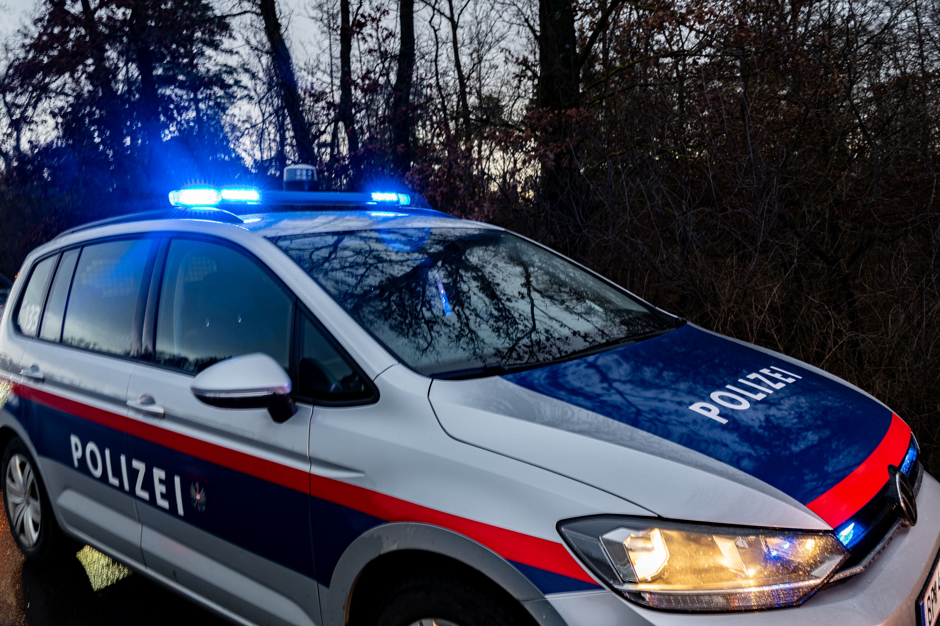 Die Polizei stand am Samstag in Untersafen (Steiermark) im Großeinsatz.
