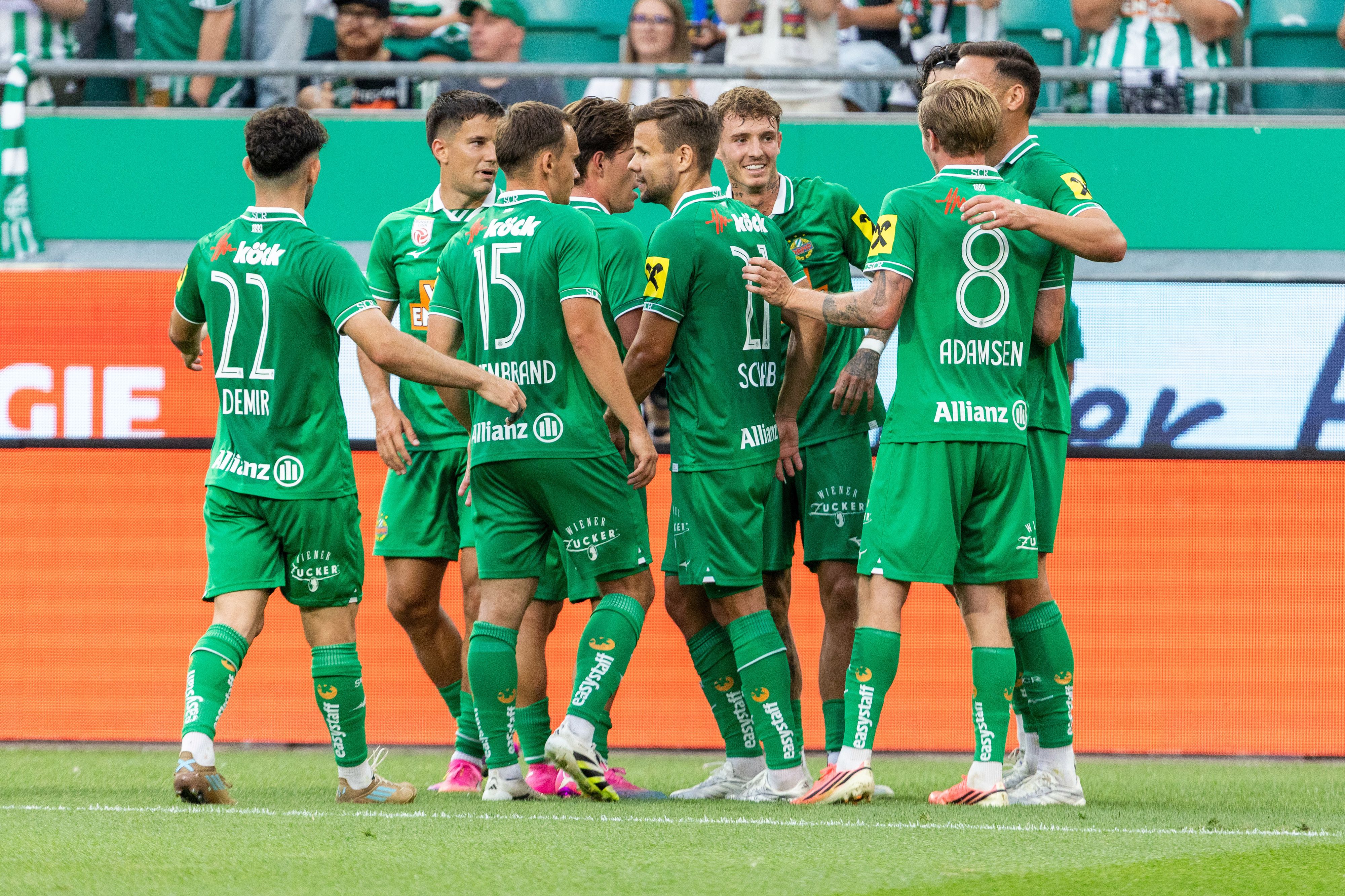 Rapid jubelt im Test.