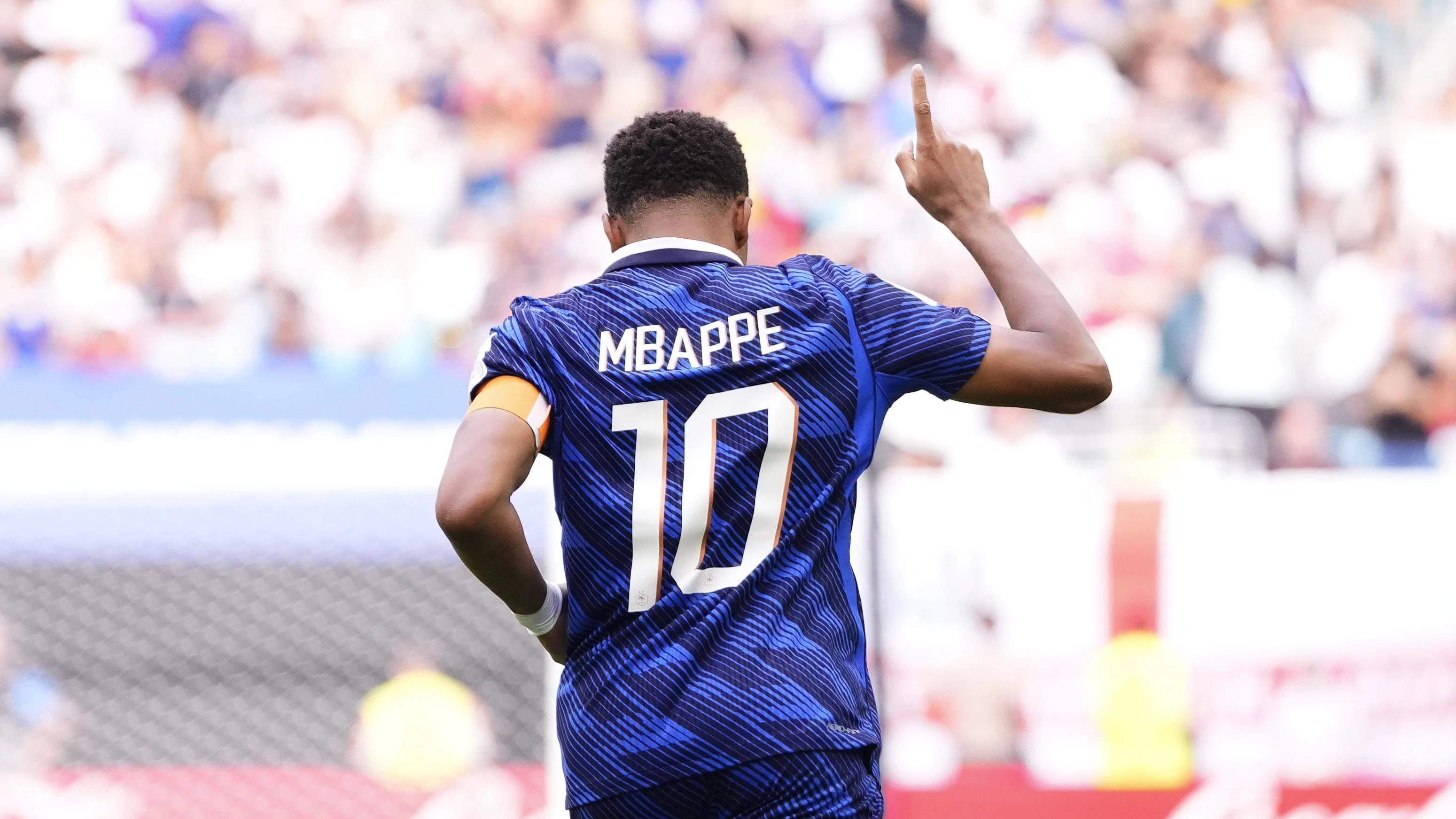 July 18, 2026, Miami Gardens, Florida, United States: Kylian Mbappe of France celebrates after scoring his team s first goal during the FIFA World Cup, WM, Weltmeisterschaft, Fussball 2026 Bronze Medal Match match between France and England at Miami Stadium on July 18, 2026 in Miami Gardens, United States. France V England: Bronze Medal Match - FIFA World Cup 2026 PUBLICATIONxINxGERxSUIxAUTxONLY - ZUMAa181 20260718_zaa_a181_078 Copyright: xJosexBretonx