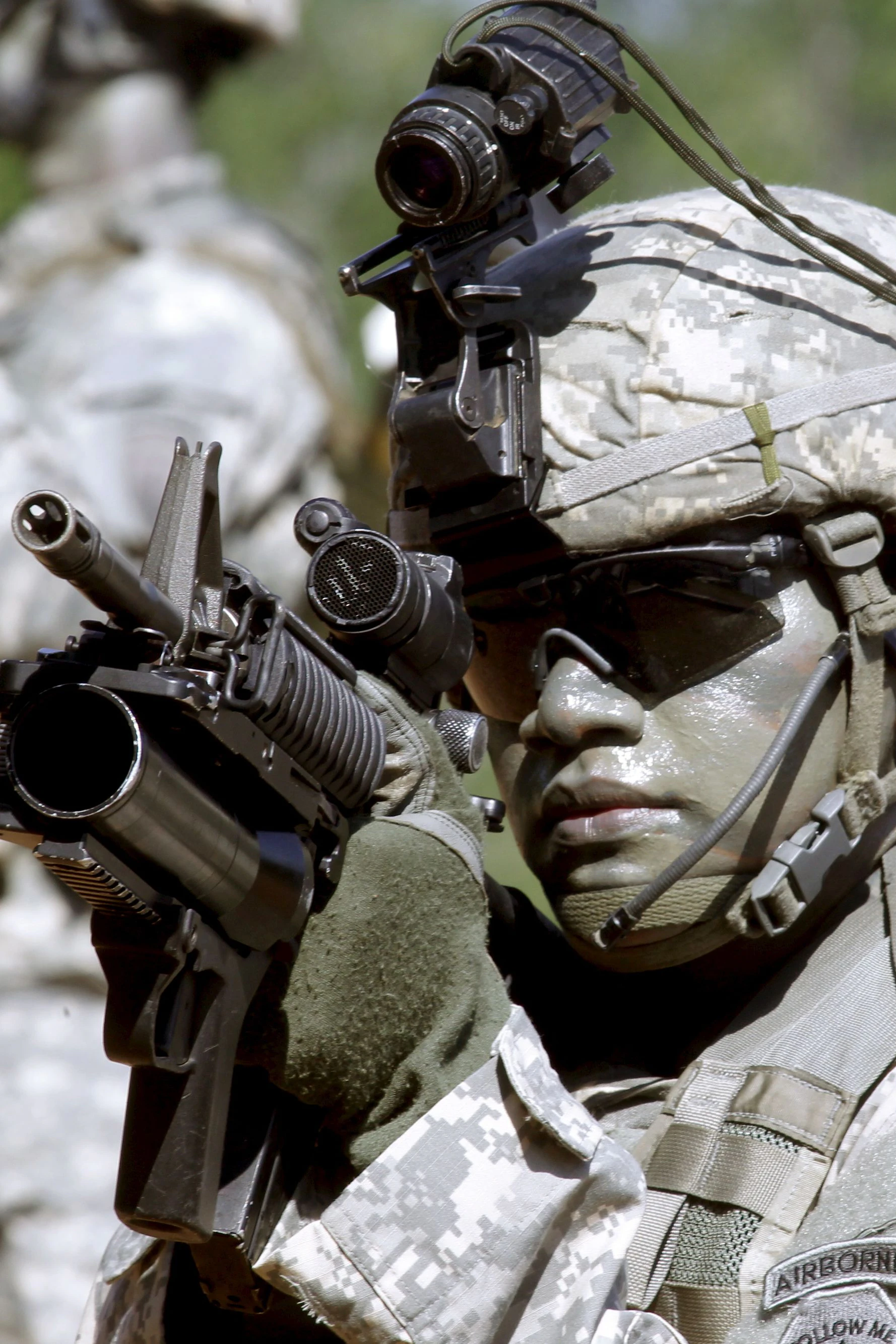 Soldat der US Army Ranger bei einer Demonstration in Fort Benning, Georgia: erwiesener Testosteronmagel aufgrund der hohen Belastungen