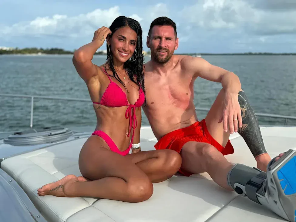 Antonela Roccuzzo und Lionel Messi