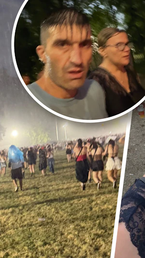 Hagel-Chaos beim Bad-Bunny-Konzert in Mailand: Unwetter zwingt 80.000 Fans, darunter ein Paar aus NÖ, zur dramatischen Evakuierung.