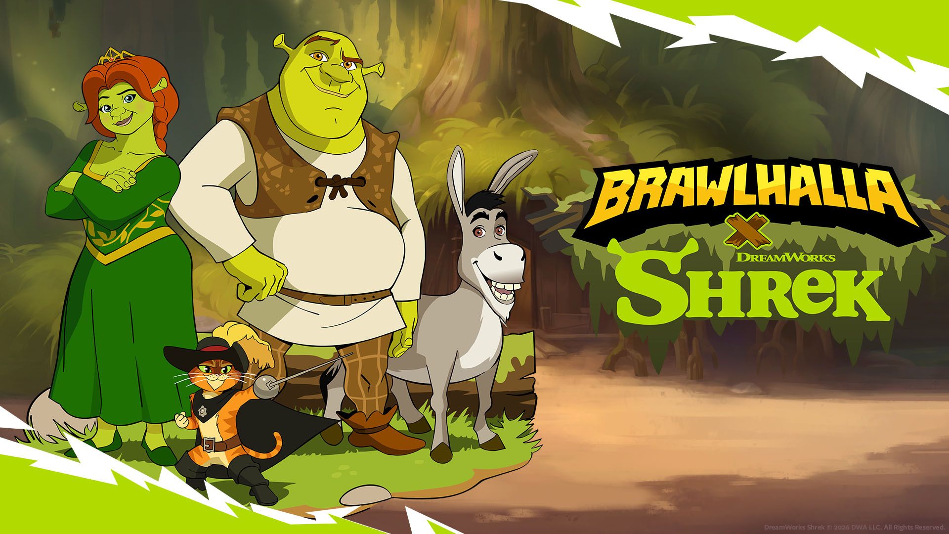 Heute.at - Shrek, Fiona, Esel und Kater kommen zu Brawlhalla