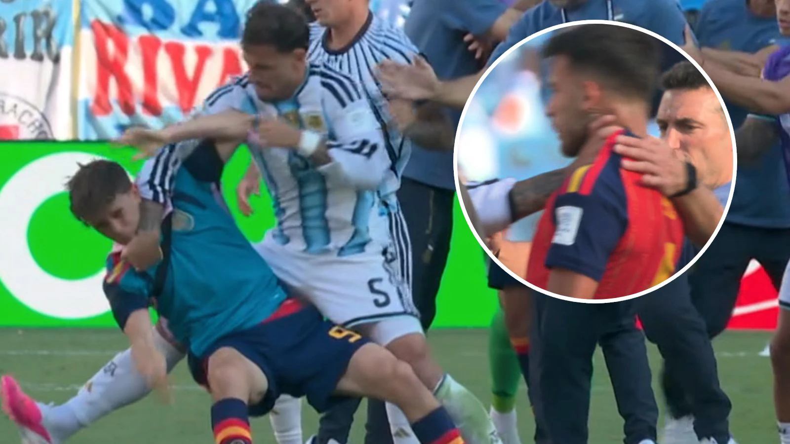 Leandro Paredes rastete nach dem Spiel völlig aus. 