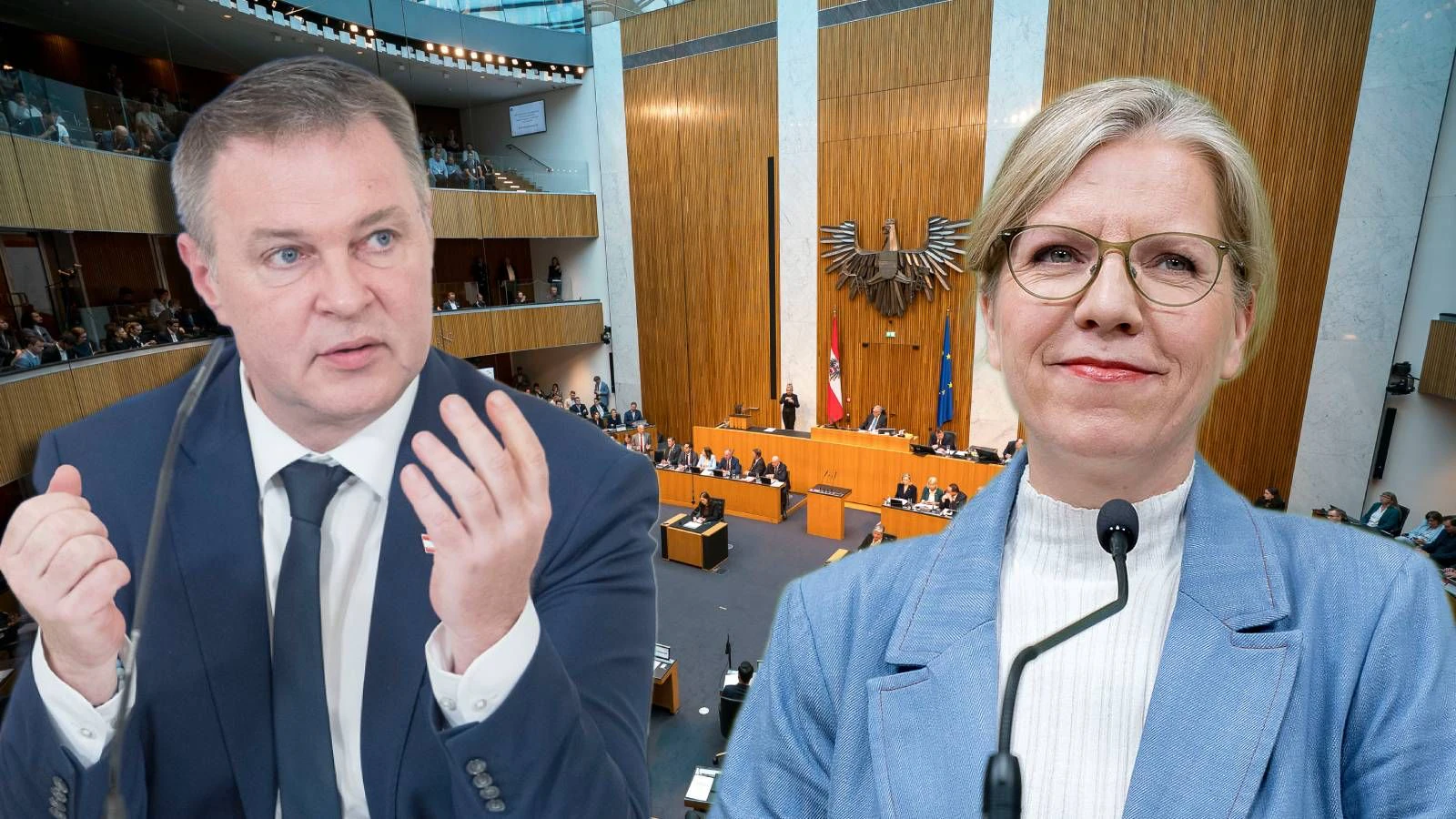 Heute.at - Umfrage-Beben: Babler-SPÖ bald hinter Grünen Vierte