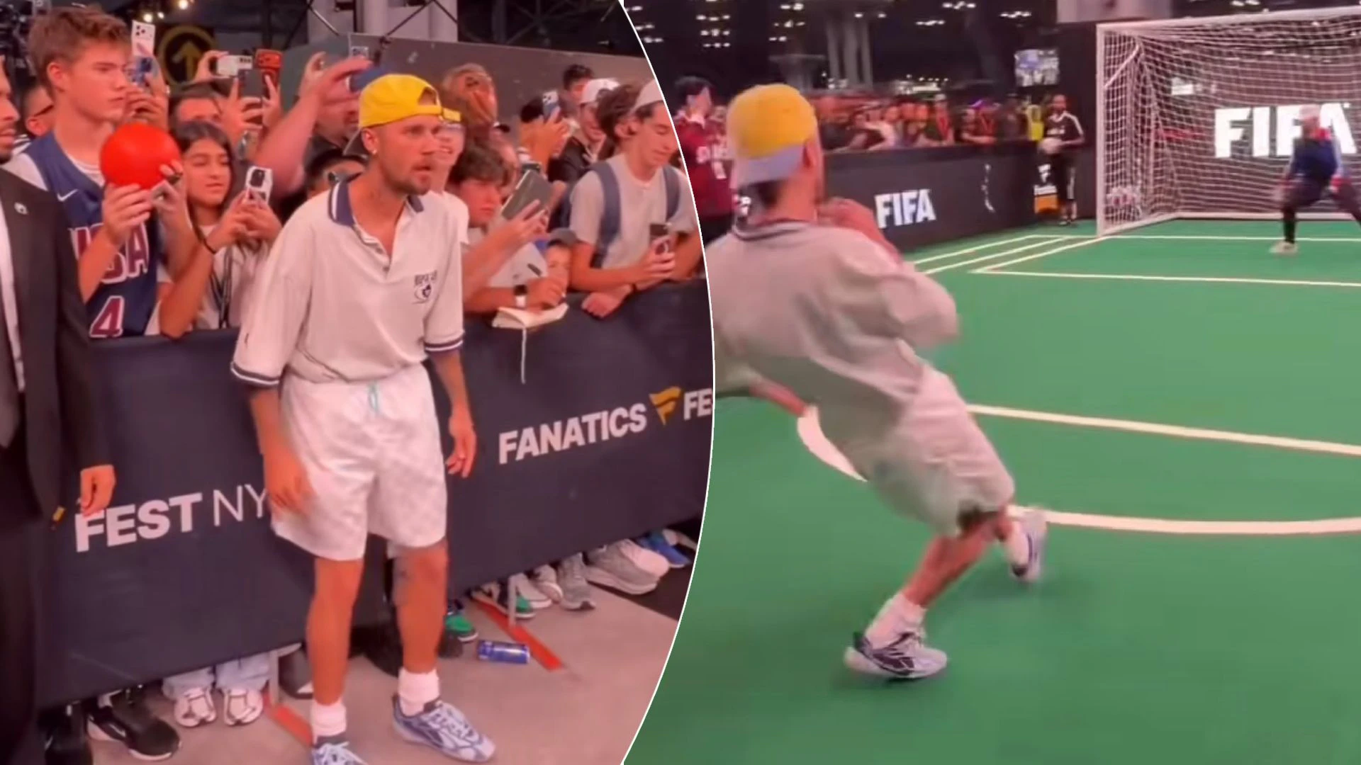 Heute.at - Kann sich Messi was abschauen: Justin zeigt seine Elfer