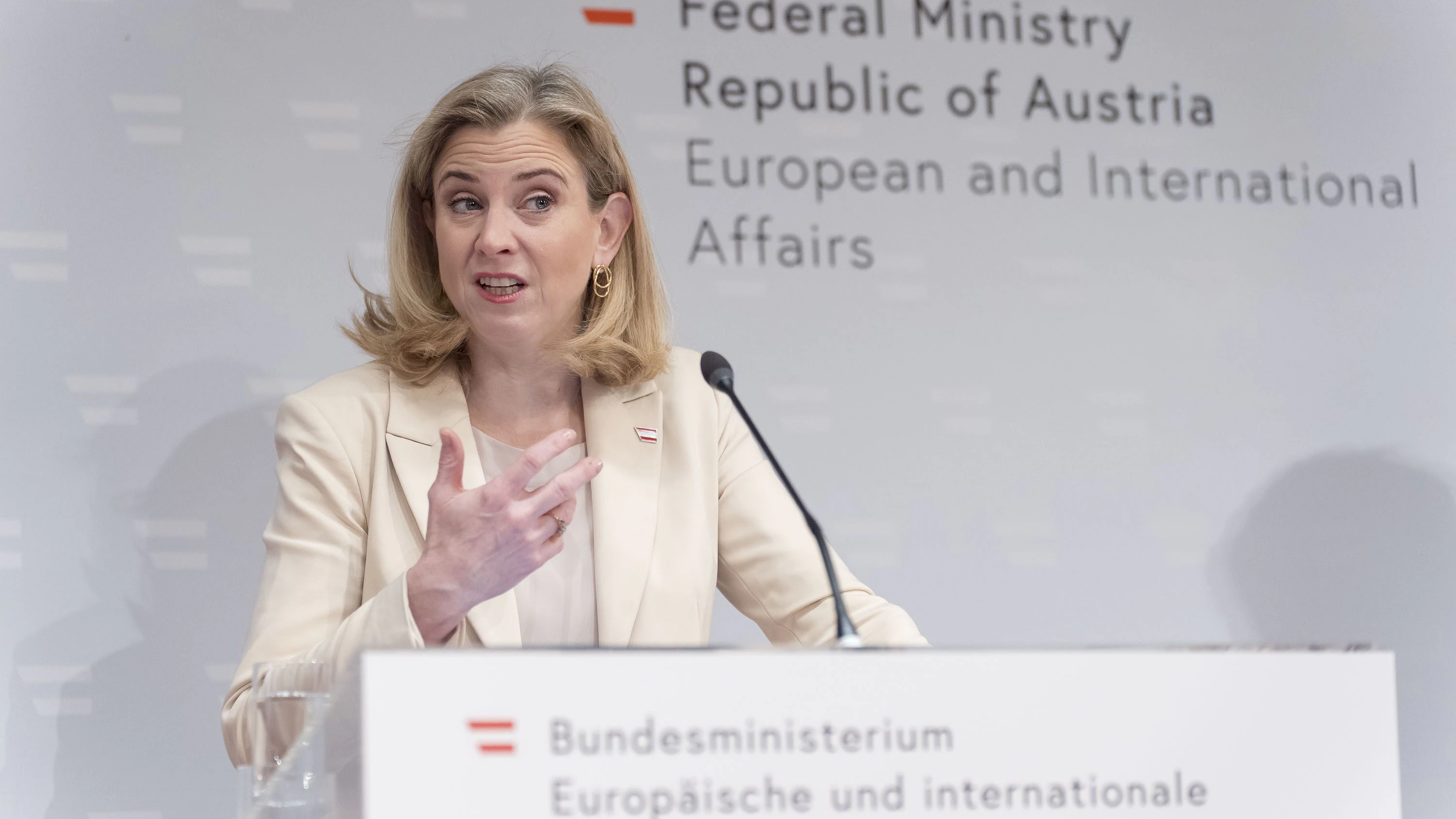 "Autoritäre Führung": Meinl-Reisinger