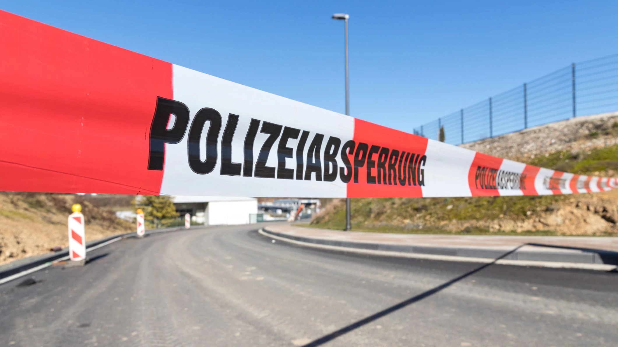Auch die B20 wurde vorübergehend für den Verkehr gesperrt.