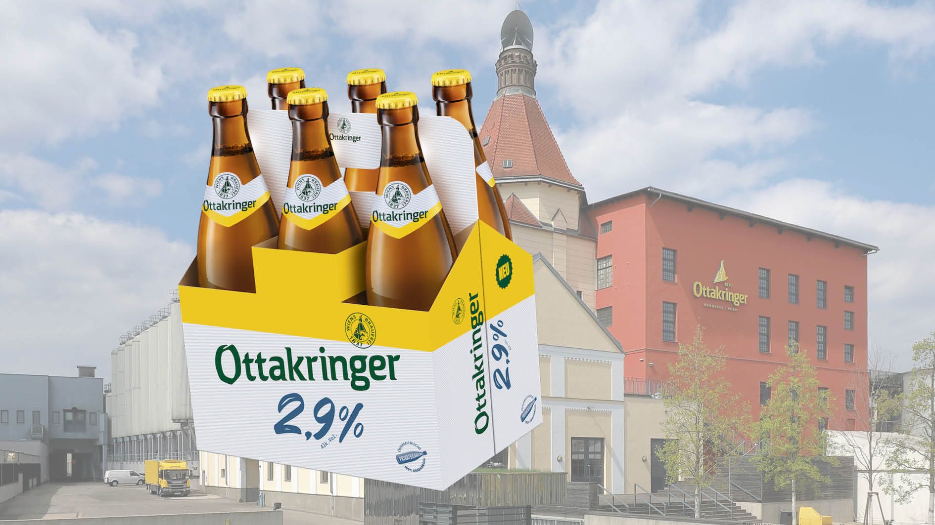 Neues Leichtbier von Ottakringer enthält nur 2,9 Prozent Alkohol.