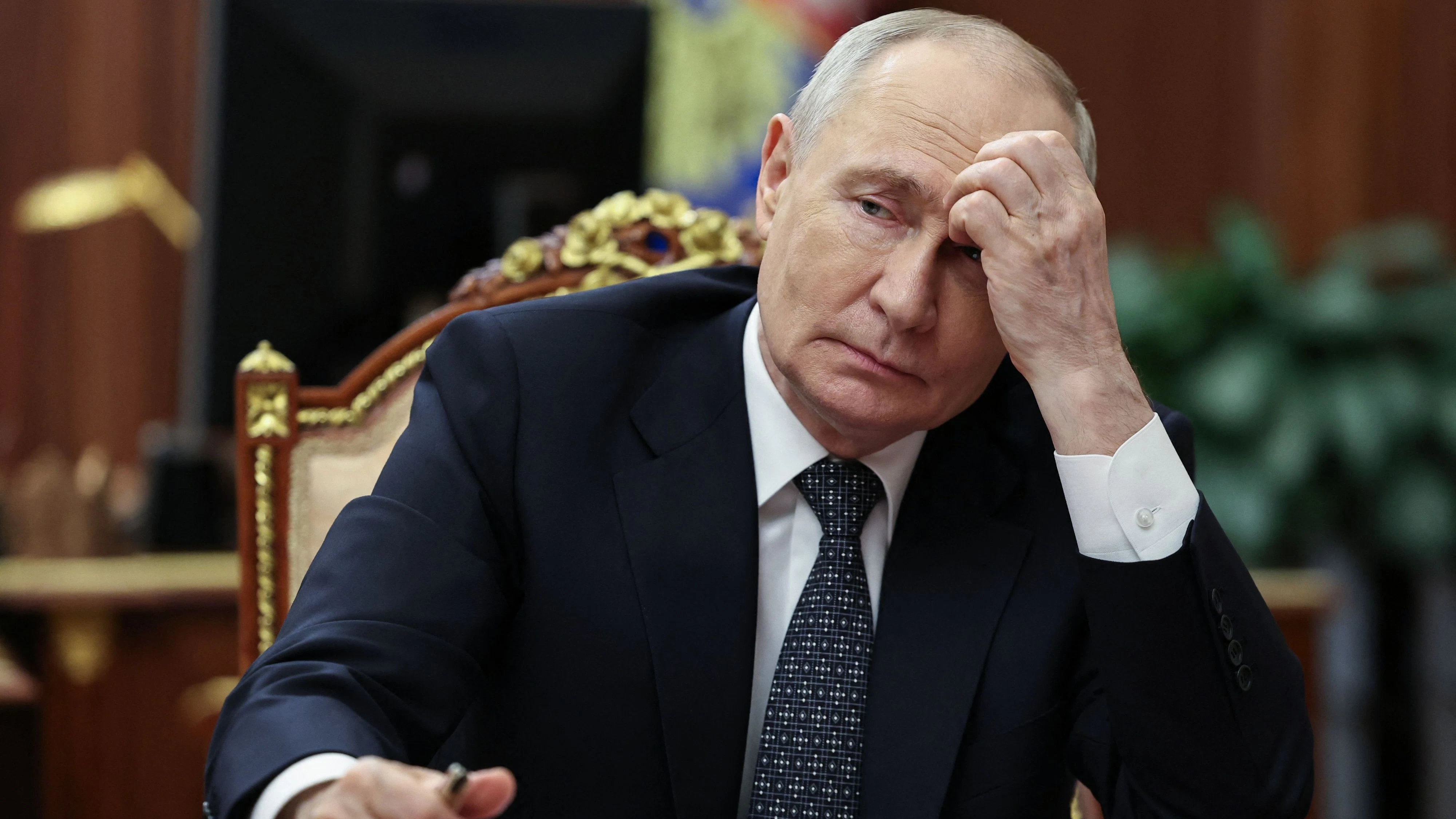 Kreml-Chef Wladimir Putin steht unter Druck.