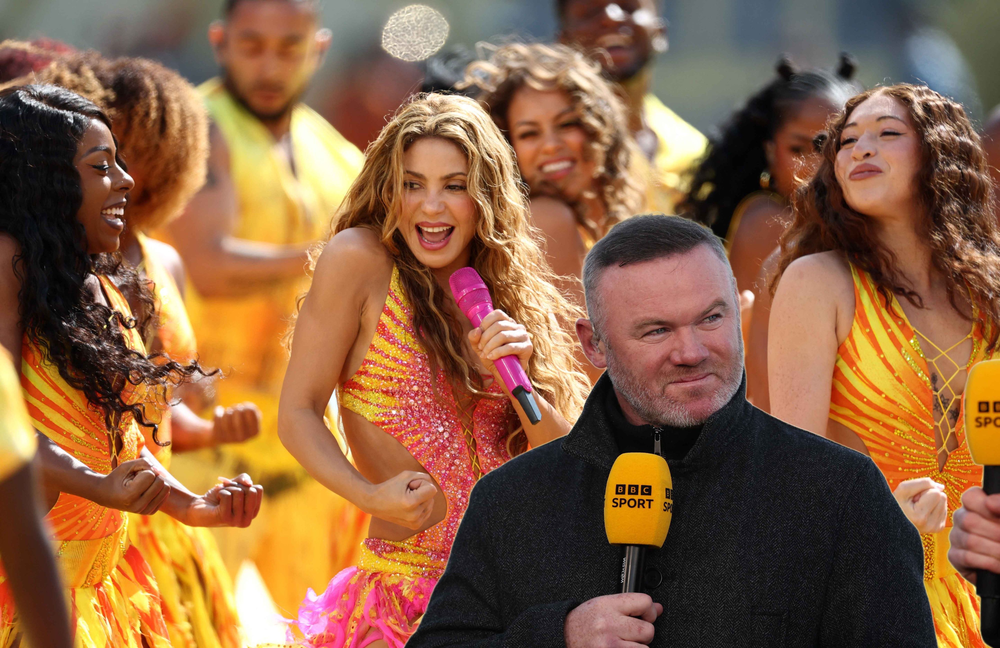 Shakira konnte Wayne Rooney nicht überzeugen.